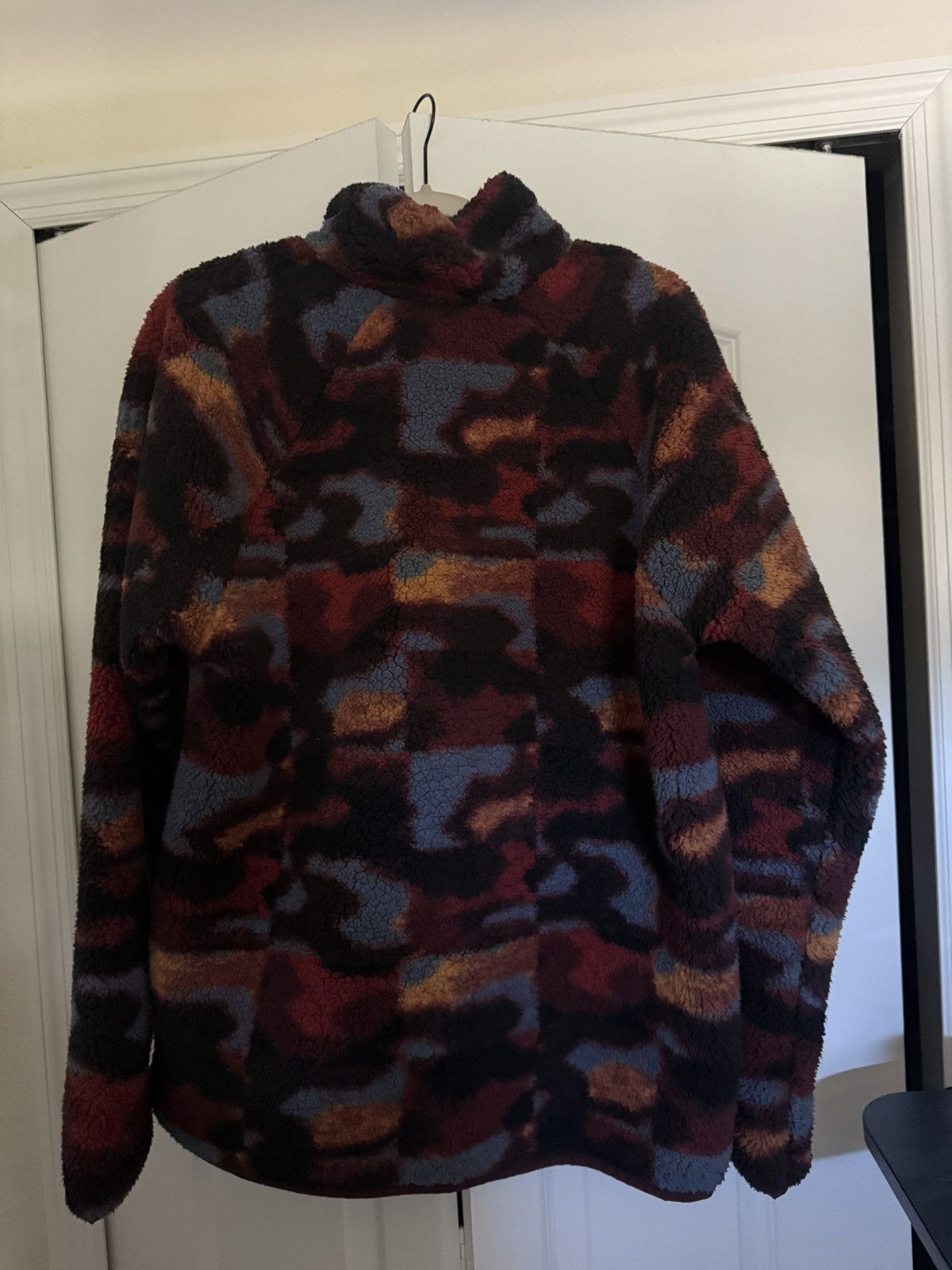 Columbia × Vintage Columbia Maroon Camo Zip Up Size US L / EU 52-54 / 3 - 2 Thumbnail