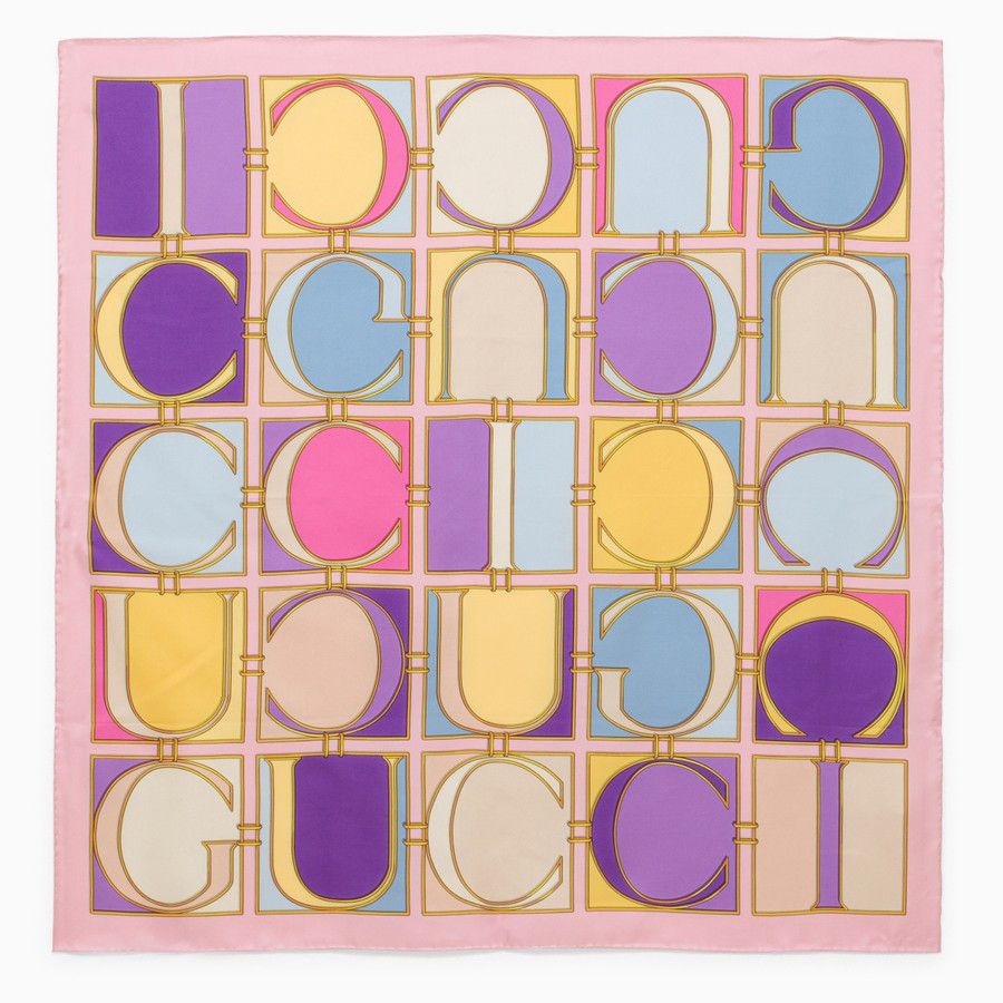 Gucci o1d2blof0824 Size: OS / Silk Scarf in Multicolor Size ONE SIZE - 3 Thumbnail