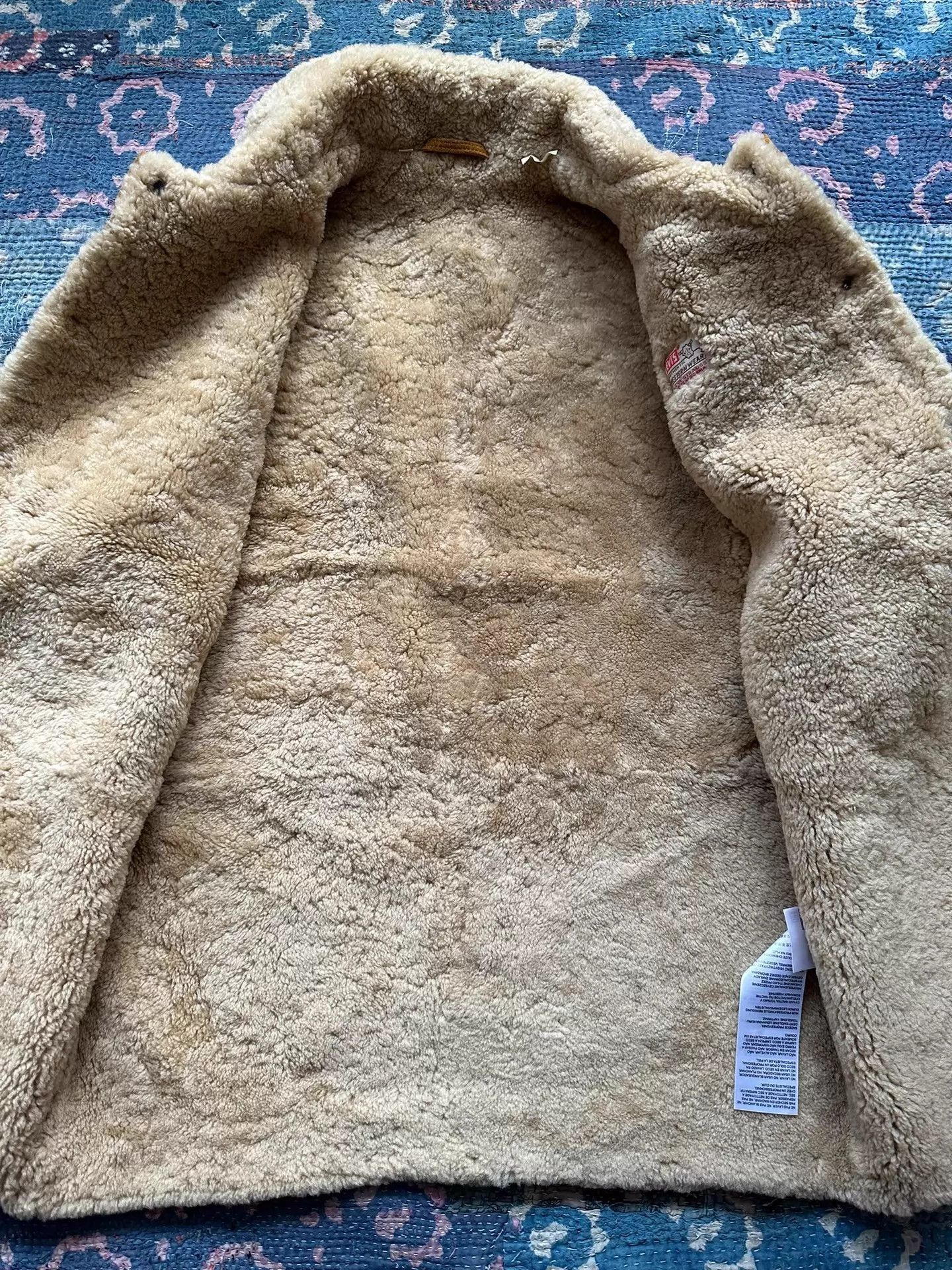 Louis Vuitton Brown Shearling Collar Suede Jacket Size US XXS / EU 40 - 5 Thumbnail