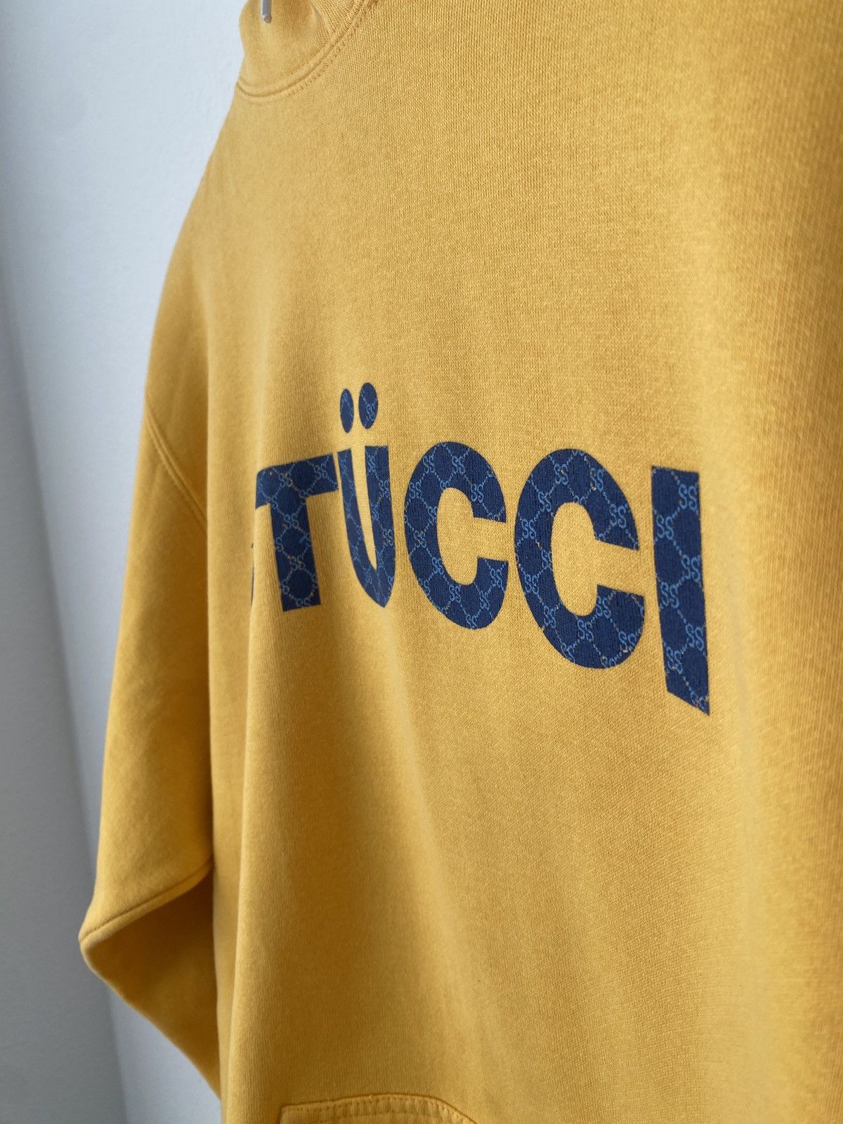 Stussy × Vintage 🔥RARE🔥90’s Stussy Ripoff Gucci “STÜCCI” Monogram Logo Hoodie Size US S / EU 44-46 / 1 - 12 Thumbnail