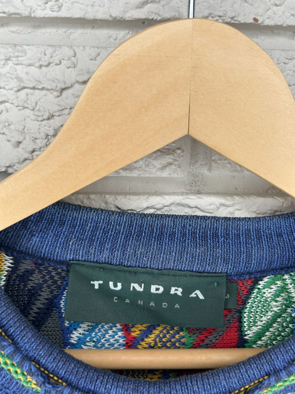 Tundra Vintage 90s Tundra 3D Coogi Style Knit Size US L / EU 52-54 / 3 - 12 Thumbnail