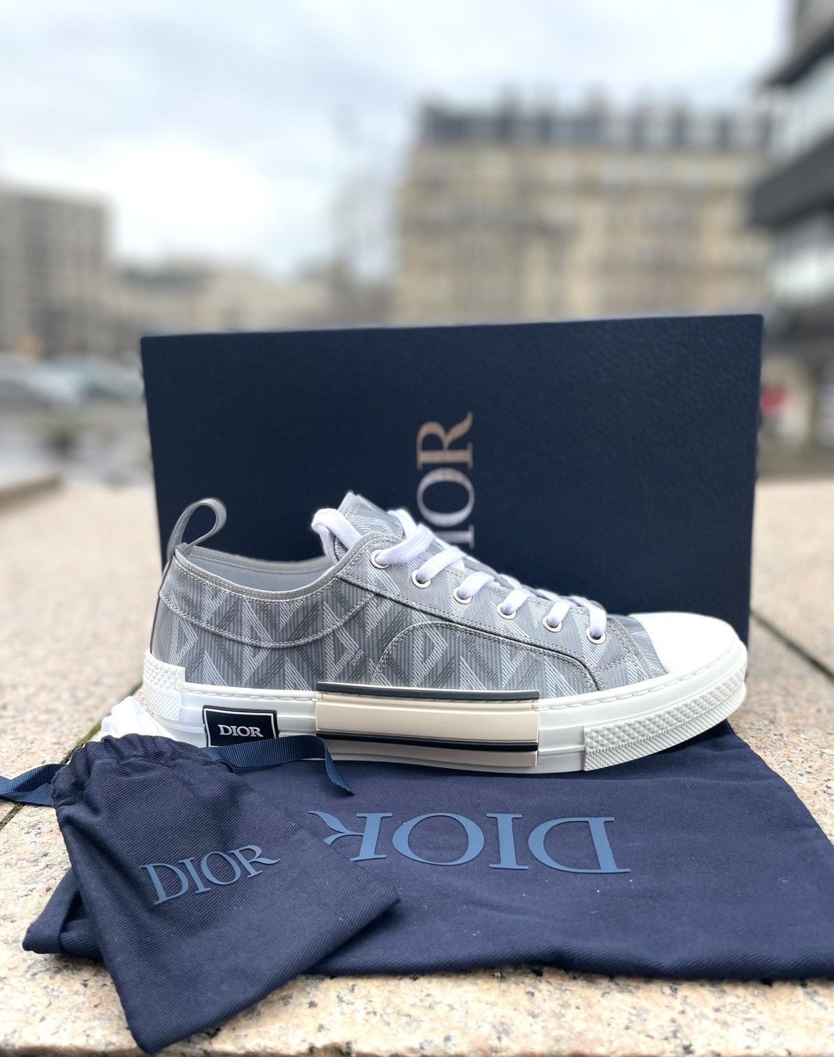 Dior Dior B23 CD Diamond Gray Size US 11 / EU 44 - 1 Thumbnail