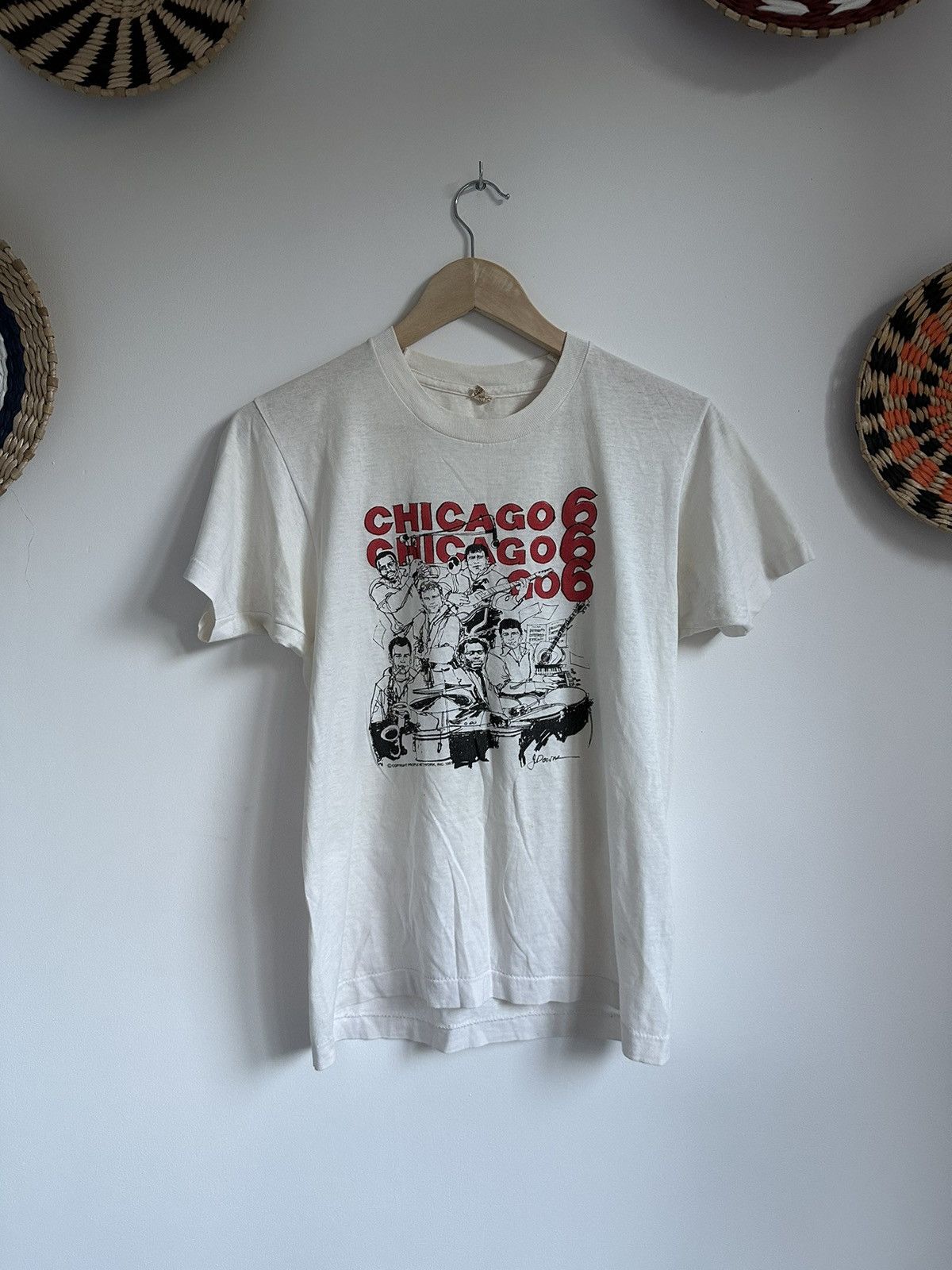 Chicago band t-shirt vintage 1987 Very rare made in USA