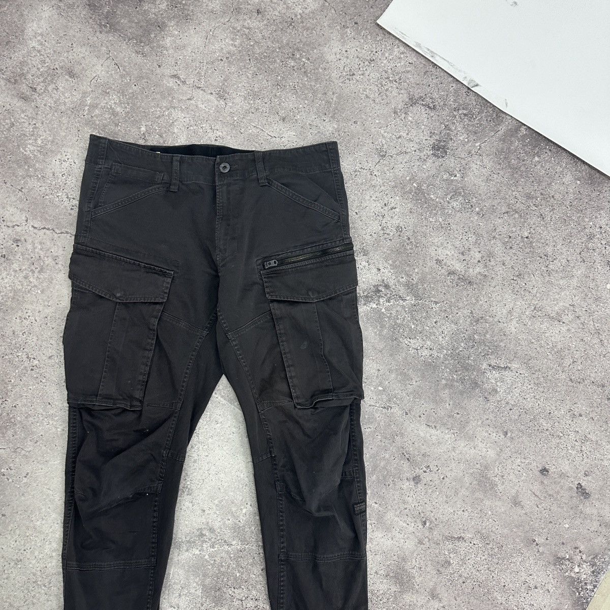 G-Star Vintage 00s GStar Raw washed Cargo pants japanese y2k og Size US 34 / EU 50 - 3 Thumbnail