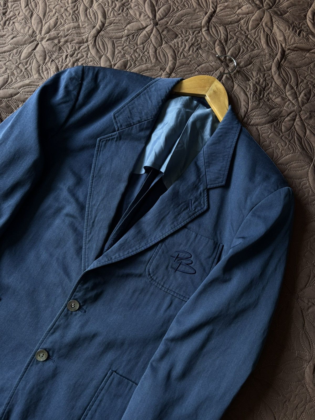 Pierre Balmain Pierre balmain sport blazer satin jacket Size L / US 10 / IT 46 - 2 Thumbnail