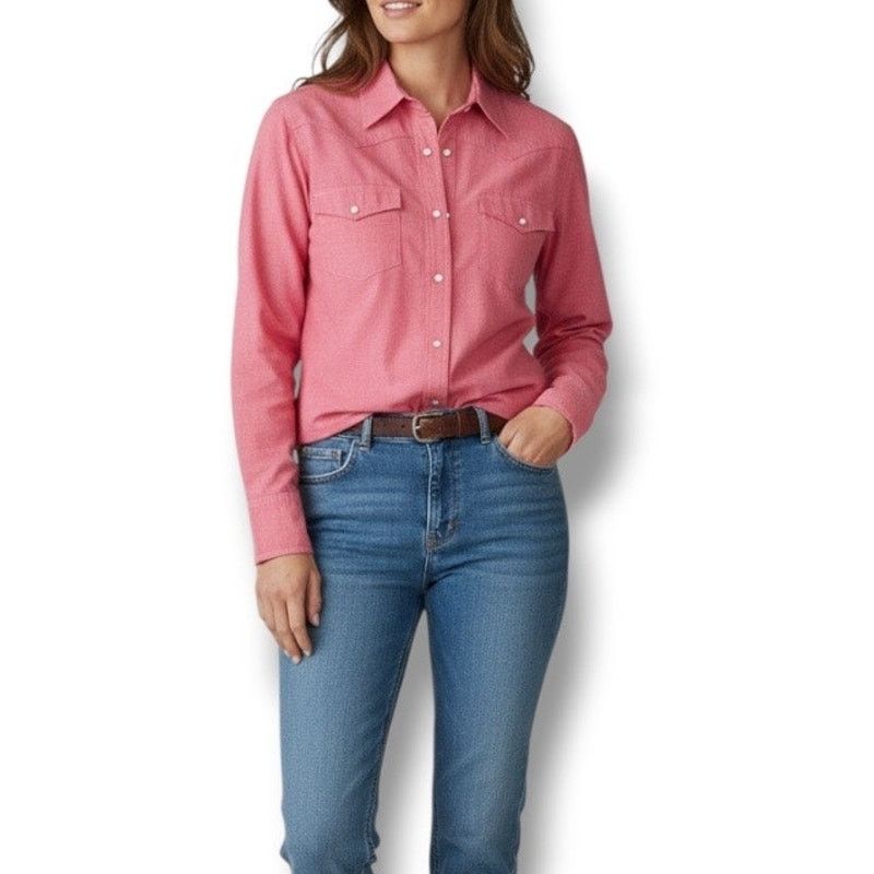 Other C. E. Schmidt Workwear pearl snap button down western shirt Size M / US 6-8 / IT 42-44 - 1 Thumbnail