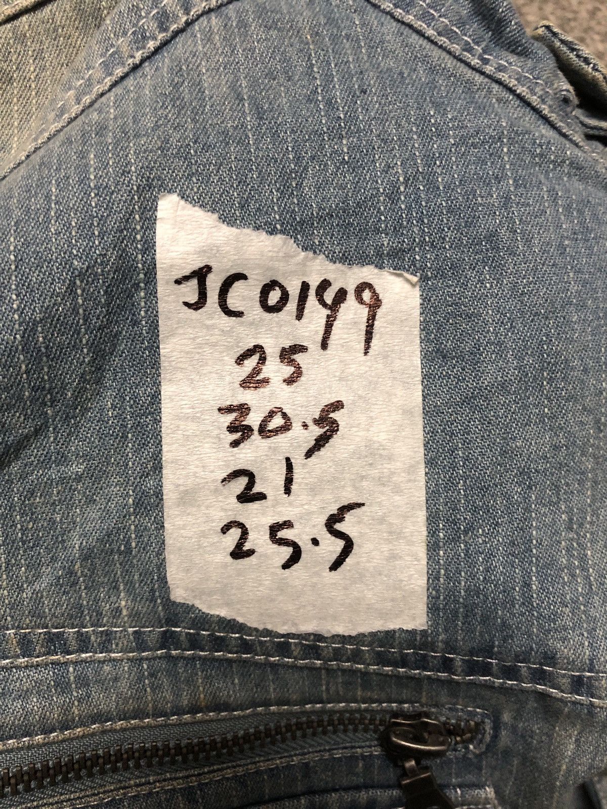 Japanese Brand × Le Grande Bleu (L.G.B.) × Vintage Vintage Mud Wash In The Attic Homme Bondage Denim Jacket Size US XL / EU 56 / 4 - 22 Thumbnail