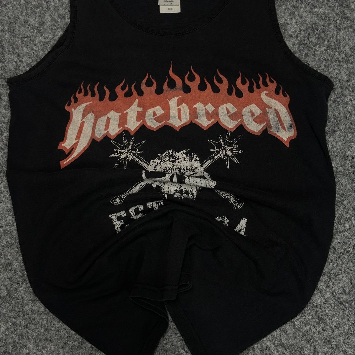 Japanese Brand VTG Man Hatebreed Perseverance Sleeve Tank Top Band Rock Y2K Size US M / EU 48-50 / 2 - 5 Thumbnail