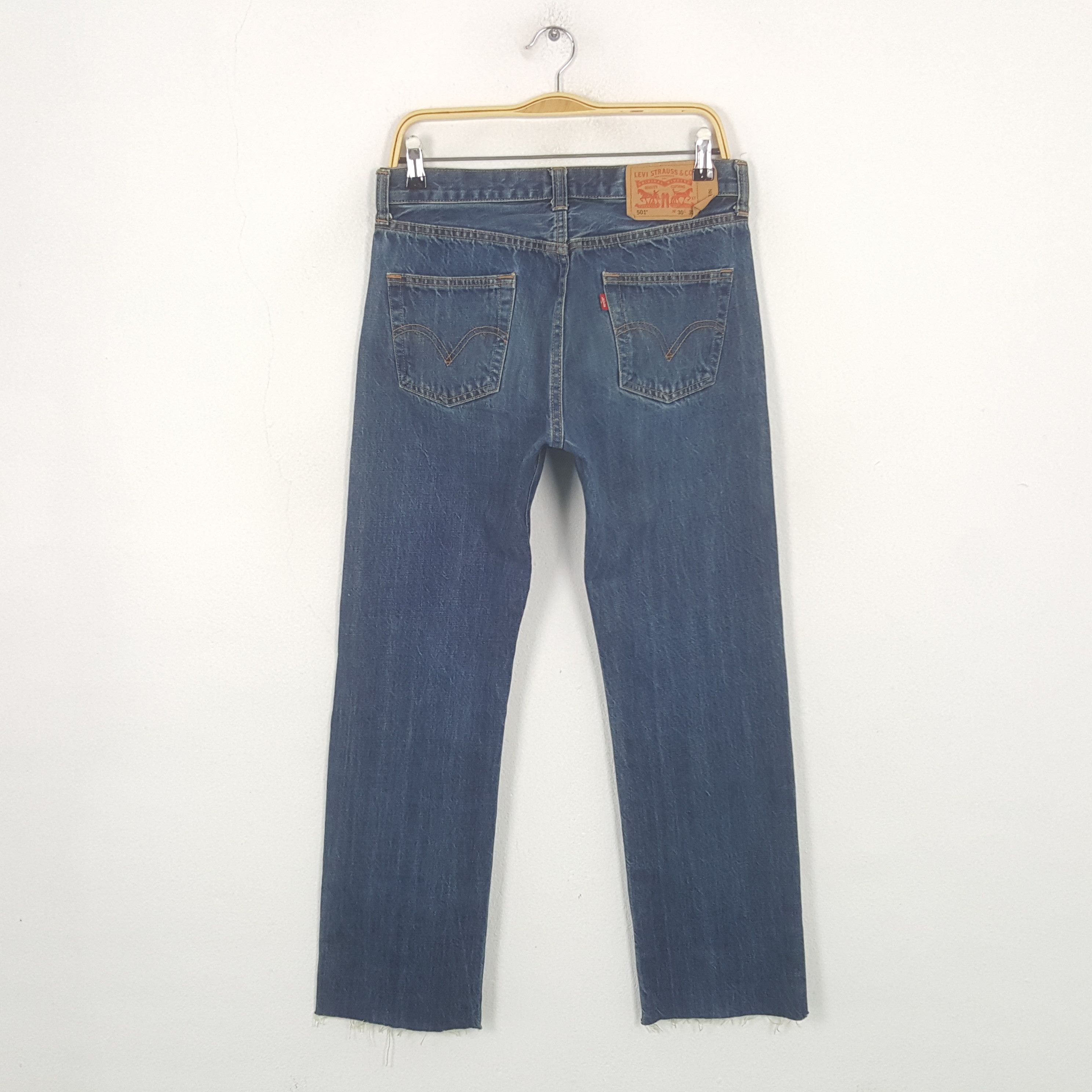 Levi's Vintage Levi's 501 Selvedge American Denim Jeans RR8 Size US 32 / EU 48 - 4 Thumbnail