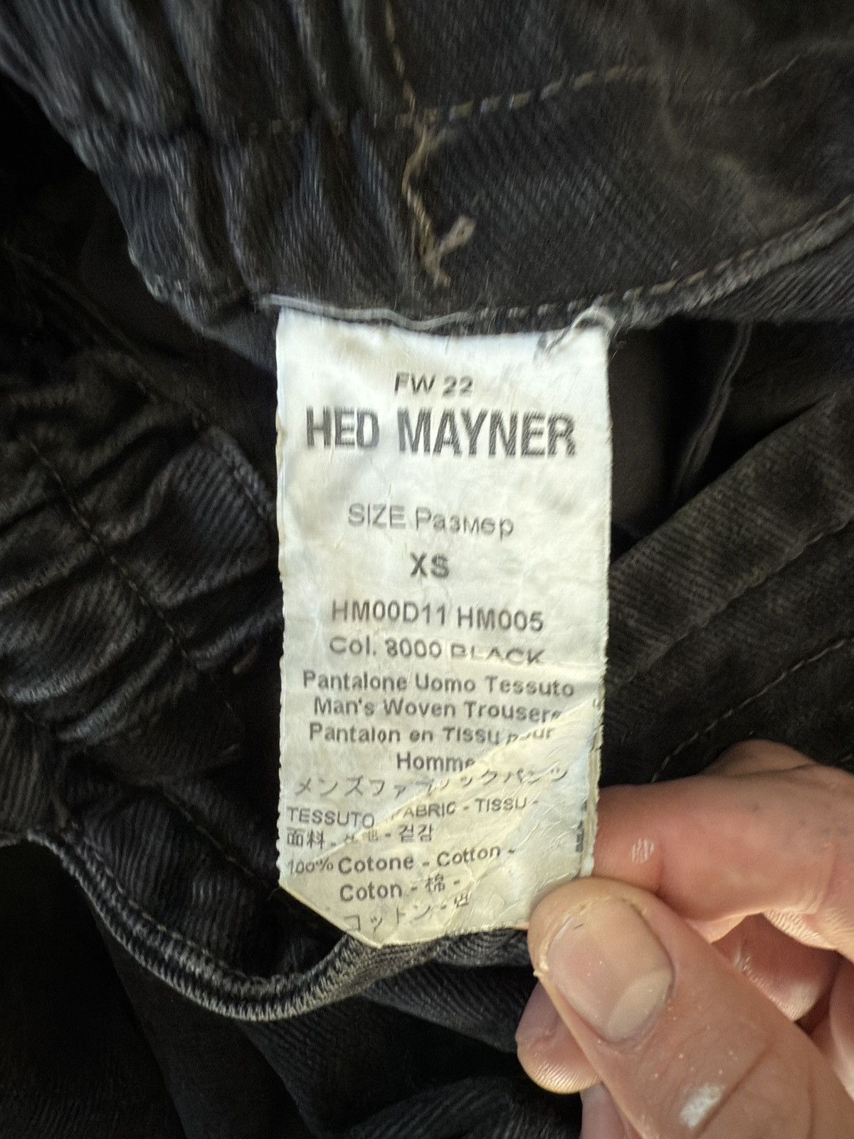 Hed Mayner Hed Mayner Black Judo Denim Size US 32 / EU 48 - 3 Thumbnail
