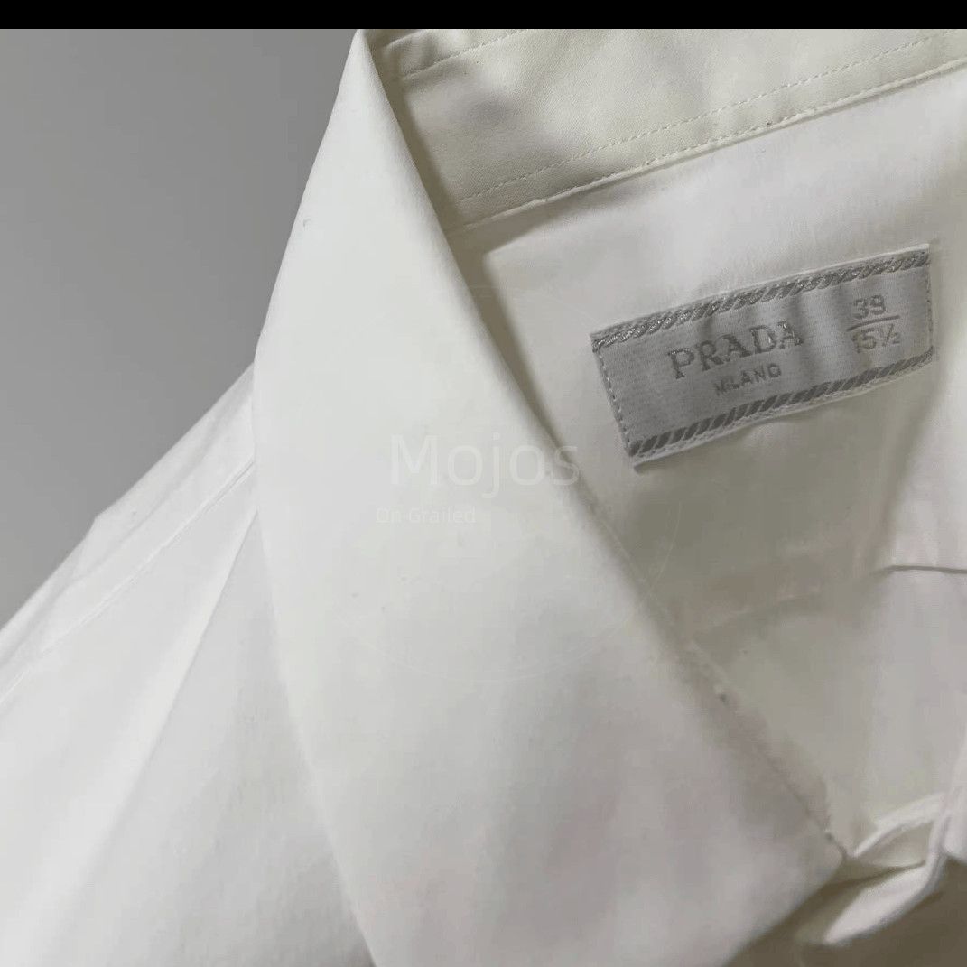 Prada Sz 39 Prada Classic Plain Shirt-2508 Size US M / EU 48-50 / 2 - 4 Thumbnail