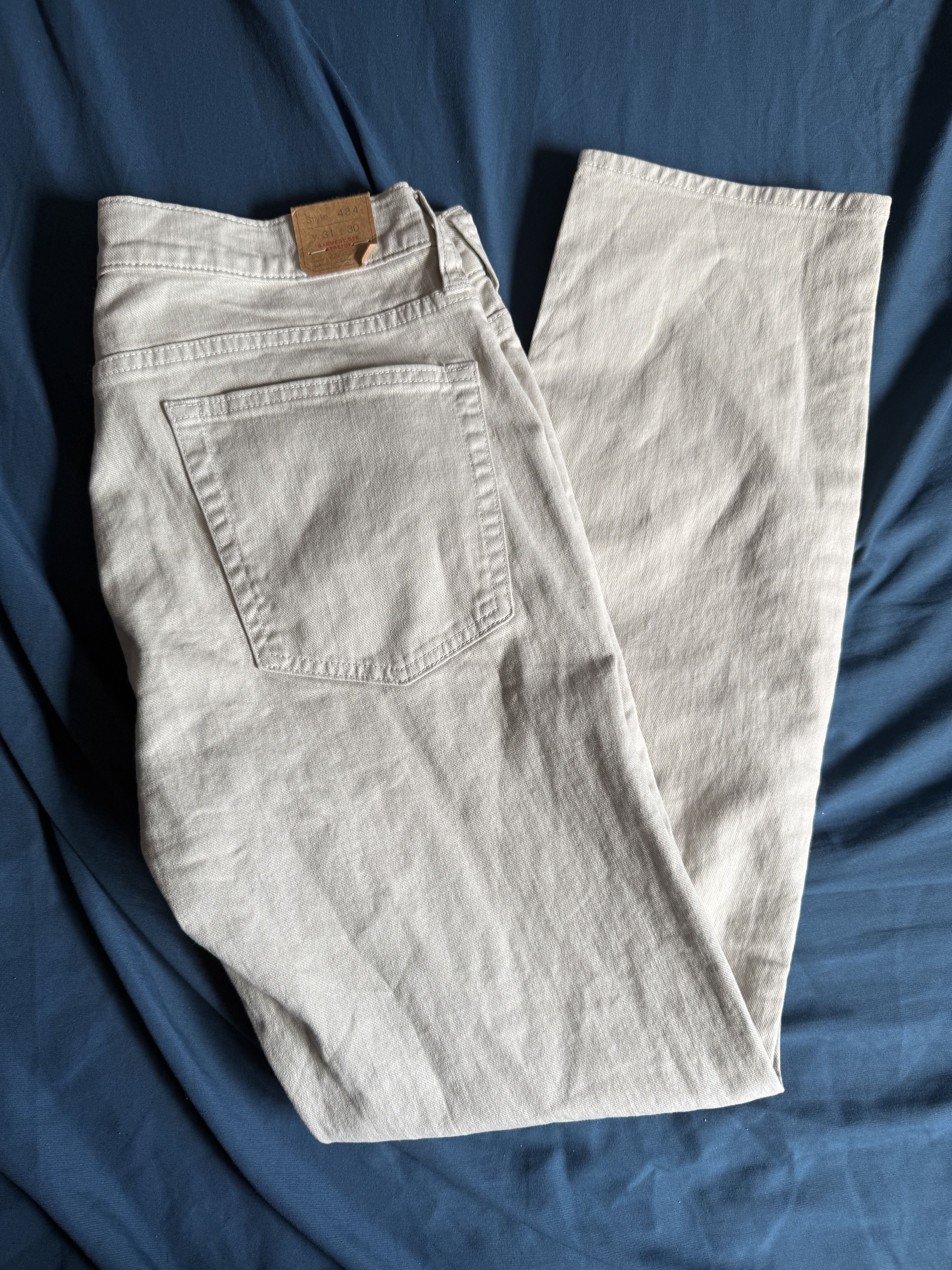 J.Crew J. Crew 484 Slim Fit Garment Dyed Pant 31x30 $118 Size US 31 - 1 Thumbnail