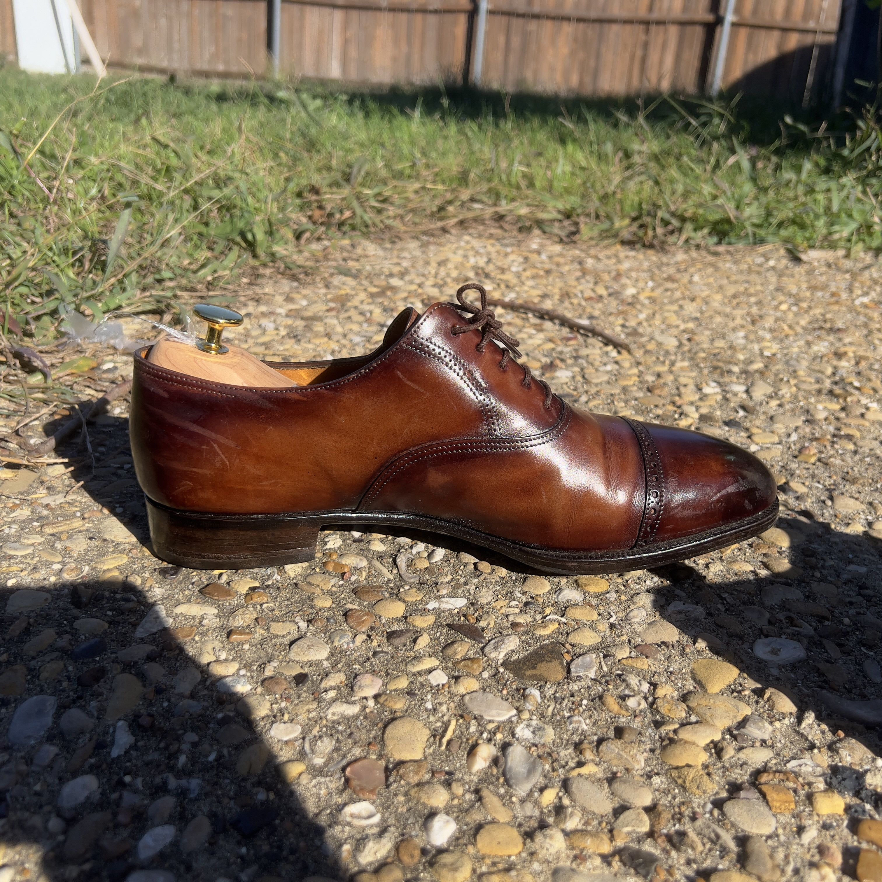 John Lobb John Lobb philip II half brogue cap toe oxford 10.5 us Size US 10.5 / EU 43-44 - 7 Thumbnail