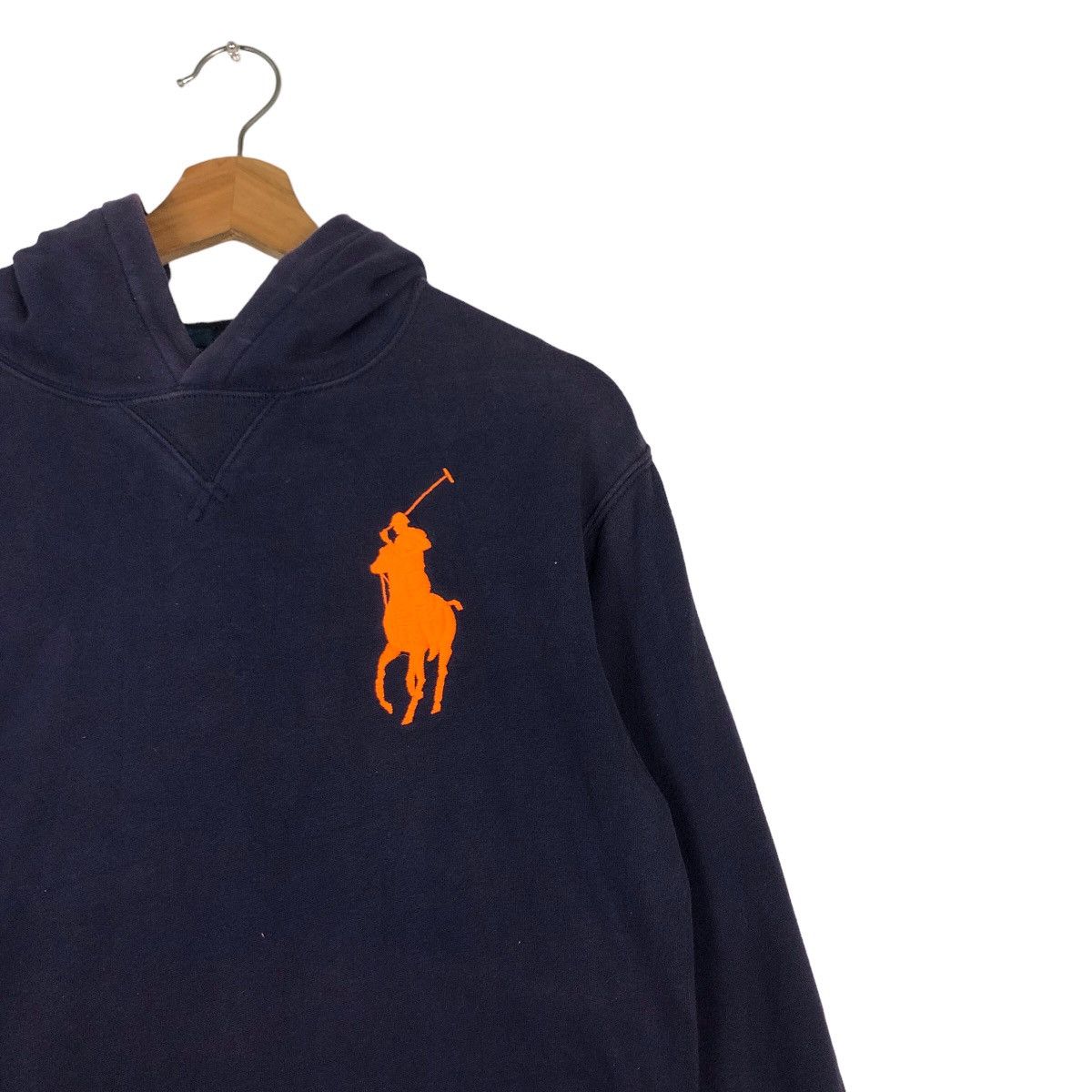 Polo Ralph Lauren 🔥Vintage Polo Ralph Lauren Big Pony Hoodie Pull Over Size US L / EU 52-54 / 3 - 6 Thumbnail