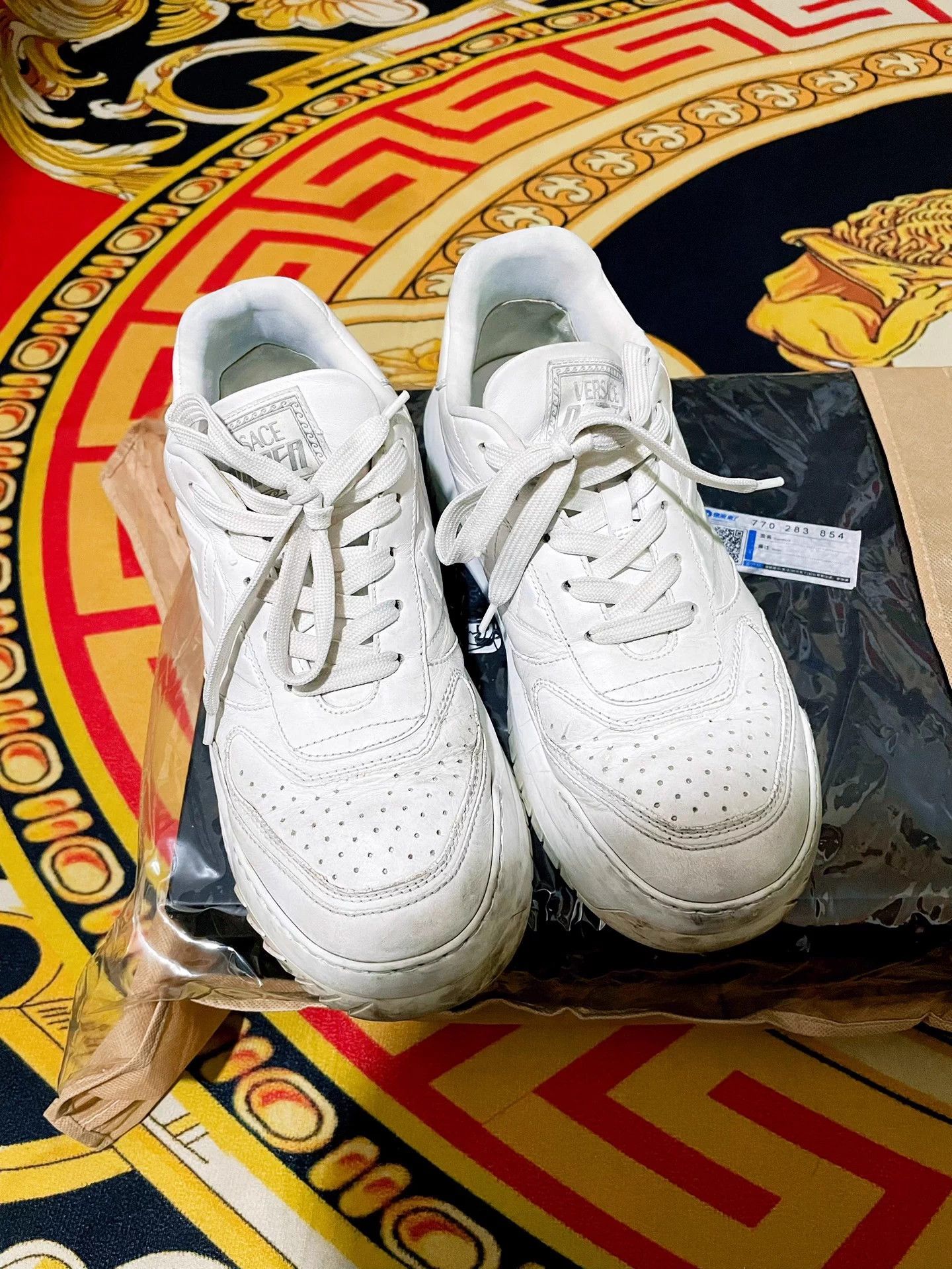 Versace VERSACE Medusa Rope Running Sneakers EUR 42 Size US 9 / EU 42 - 2 Thumbnail