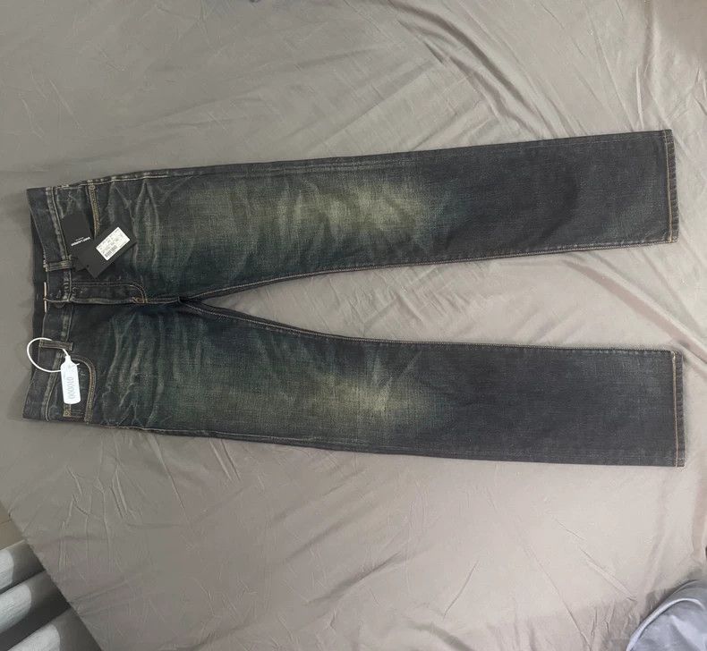 Saint Laurent Paris YSL SLP Vintage Washed Denim Jeans Size US 29 - 7 Thumbnail