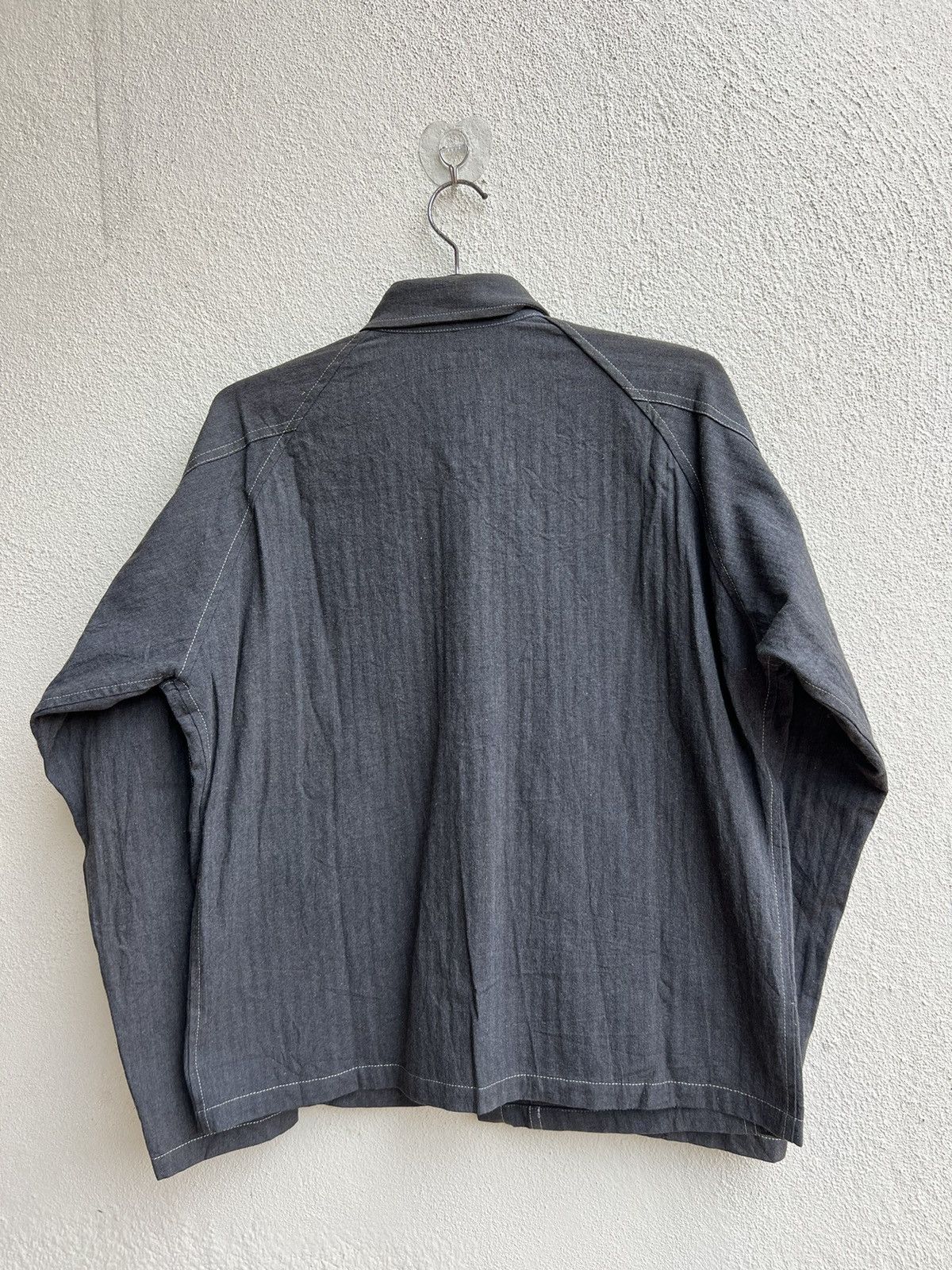 Y's for Men × Yohji Yamamoto Archive Yohji Yamamoto LQ HBT Salt & Pepper Tactical Jacket Size US L / EU 52-54 / 3 - 13 Thumbnail