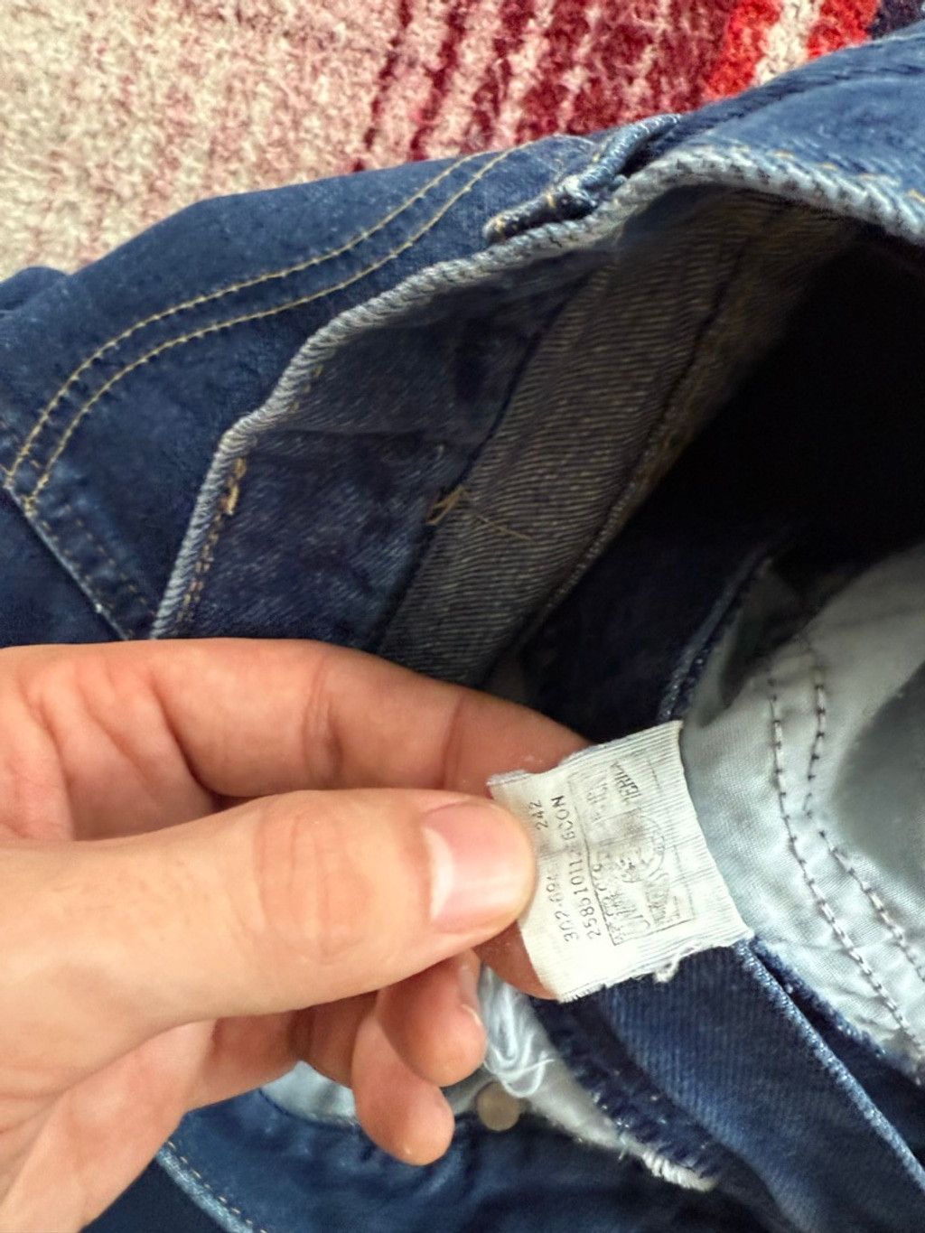 Lee 70s Lee Pleated Tapered Medium Wash Jeans 25x29 Size 25" / US 0 / IT 36 - 6 Thumbnail
