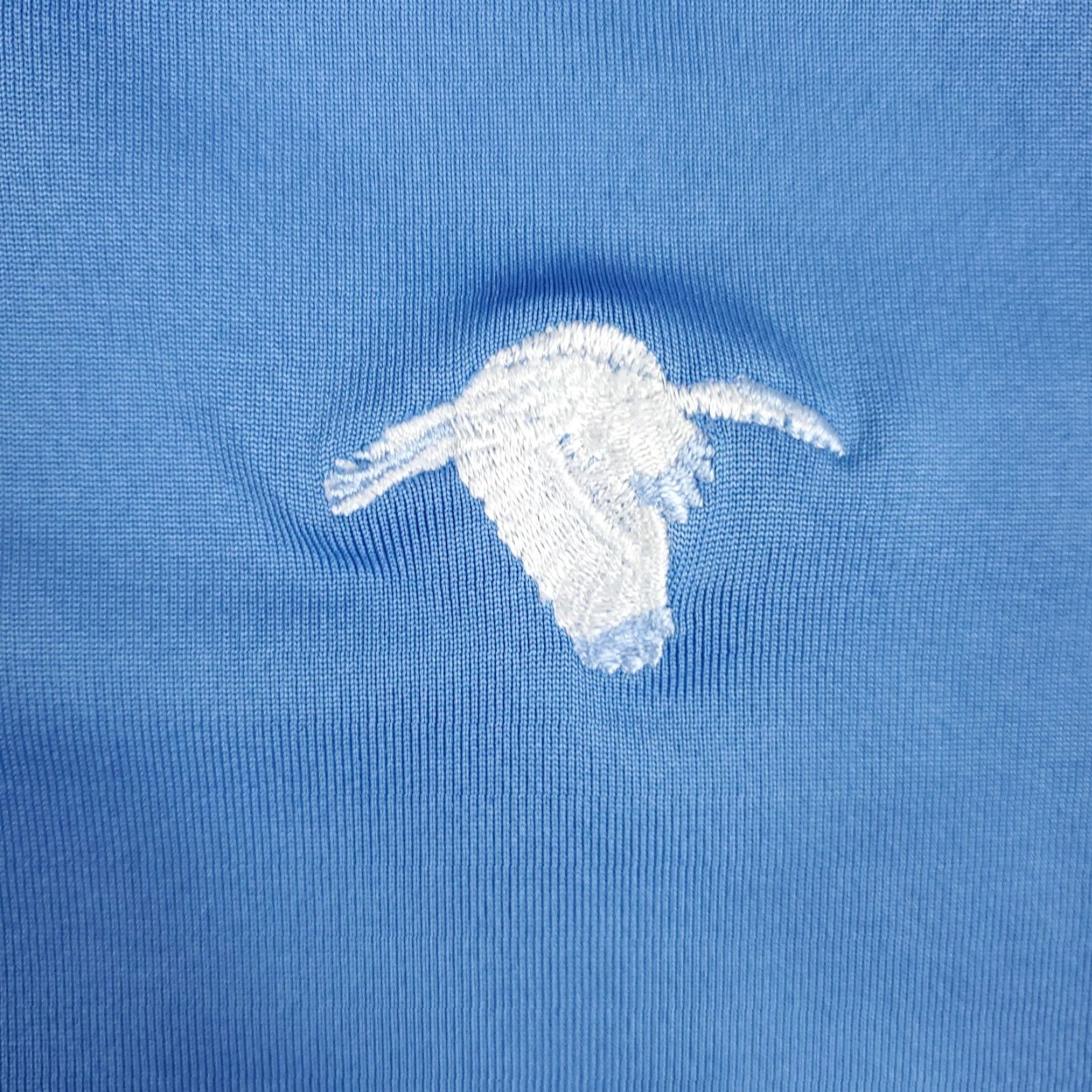 Vintage Donald Ross Polo Shirt Ibis Blue Mens Short Sleeve Size Large Polo Shirt Casual Sports Golf Size US L / EU 52-54 / 3 - 2 Thumbnail