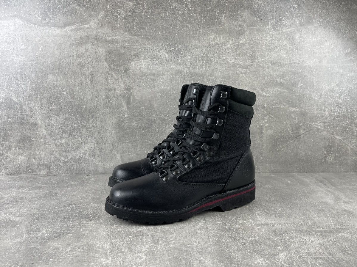 Dolce & Gabbana × Vintage Dolce & Gabbana Leather Military Runway Archives Black Boots Size US 8 / IT 38 - 1 Thumbnail