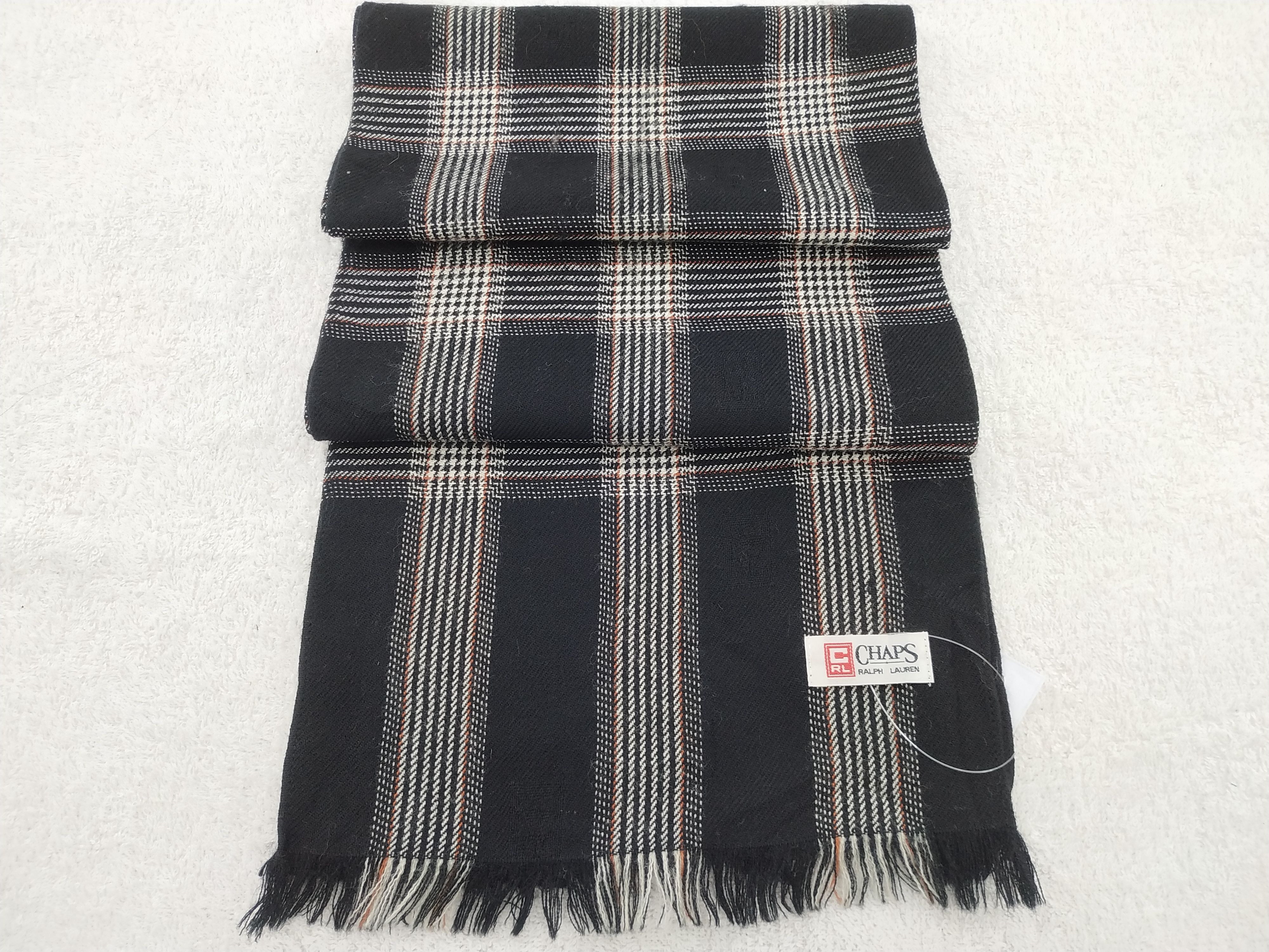 Chaps Ralph Lauren Vintage Chaps Ralph Lauren Scarf/Muffler/Neckwear MF406 Size ONE SIZE - 2 Thumbnail