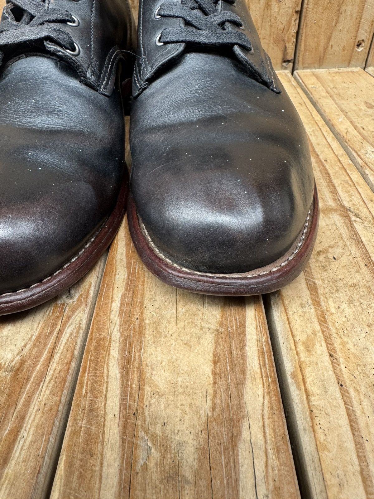Wolverine Wolverine 1000 Miles Black Leather Boots sz USA 9 D Size US 9 / EU 42 - 24 Thumbnail