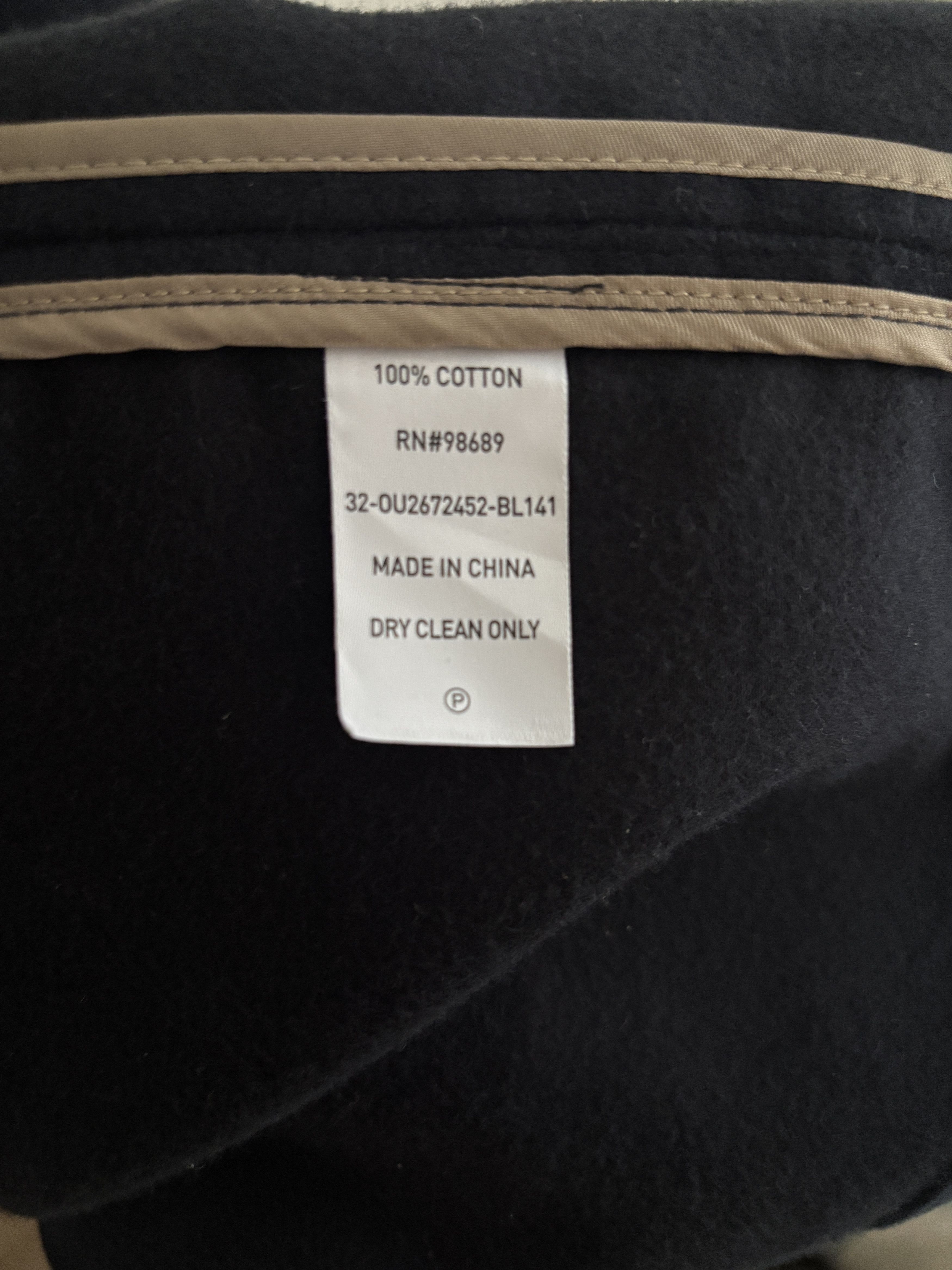 Todd Snyder USD$998 Double Breasted Moleskin Overcoat- Midnight Navy Size US XXL / EU 58 / 5 - 17 Thumbnail