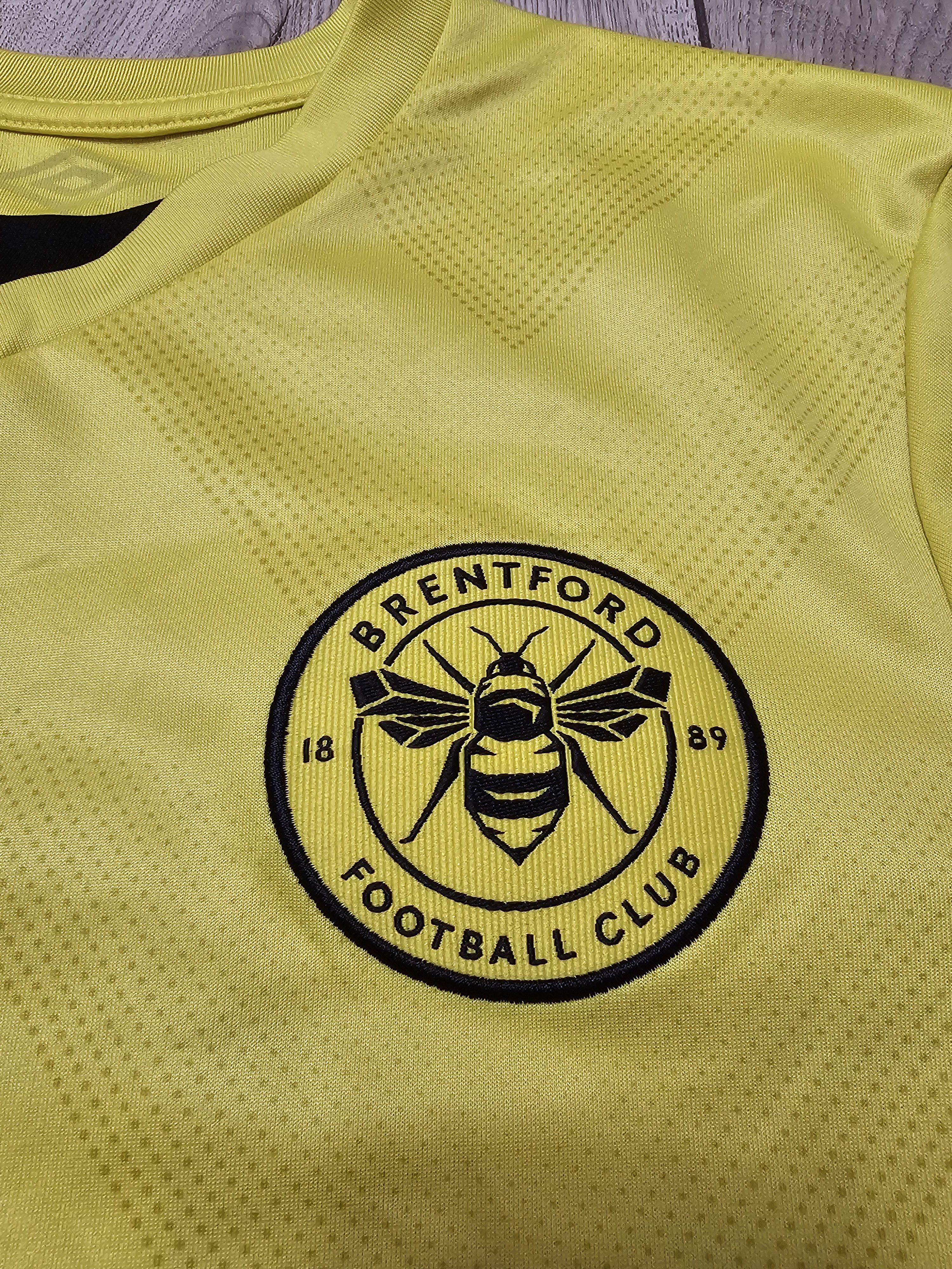 Umbro BRENTFORD 2021 2022 ERIKSEN AWAY FOOTBALL SOCCER JERSEY Size US M / EU 48-50 / 2 - 4 Thumbnail