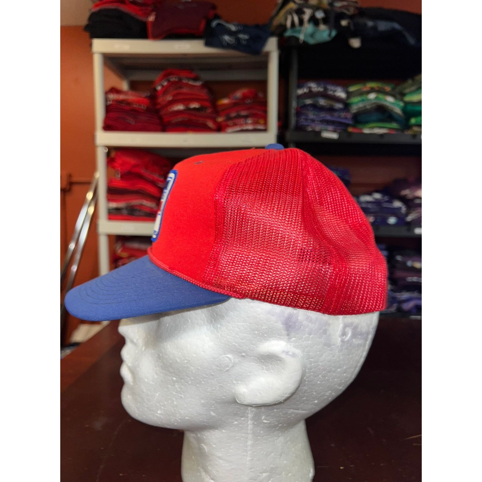 Vintage Vintage Carquest Hat Auto Parts Store Red Cap 90s VTG OS Size ONE SIZE - 4 Thumbnail