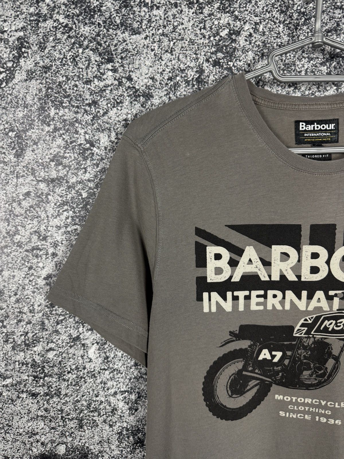 Barbour Barbour International T-Shirt Motorcycle Tailored Fit Size M Size US M / EU 48-50 / 2 - 3 Thumbnail