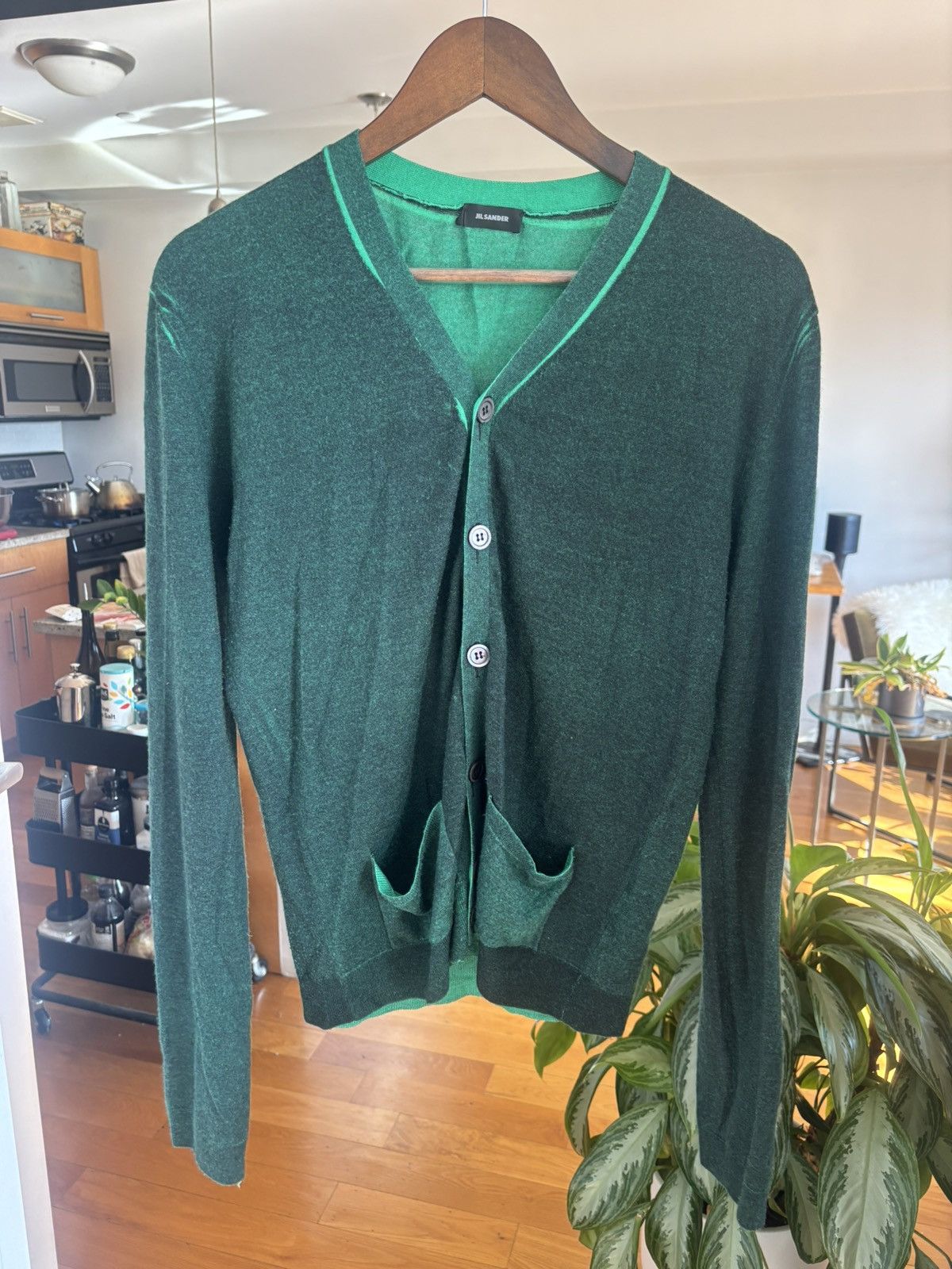 Jil Sander Cashmere/silk cardigan Size US M / EU 48-50 / 2 - 1 Thumbnail