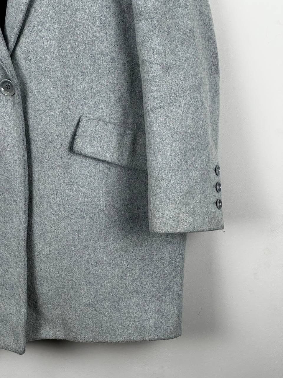 Japanese Brand Luxury Sessun Sky Blue Wool Womans Coat Size XS / US 0-2 / IT 36-38 - 5 Thumbnail