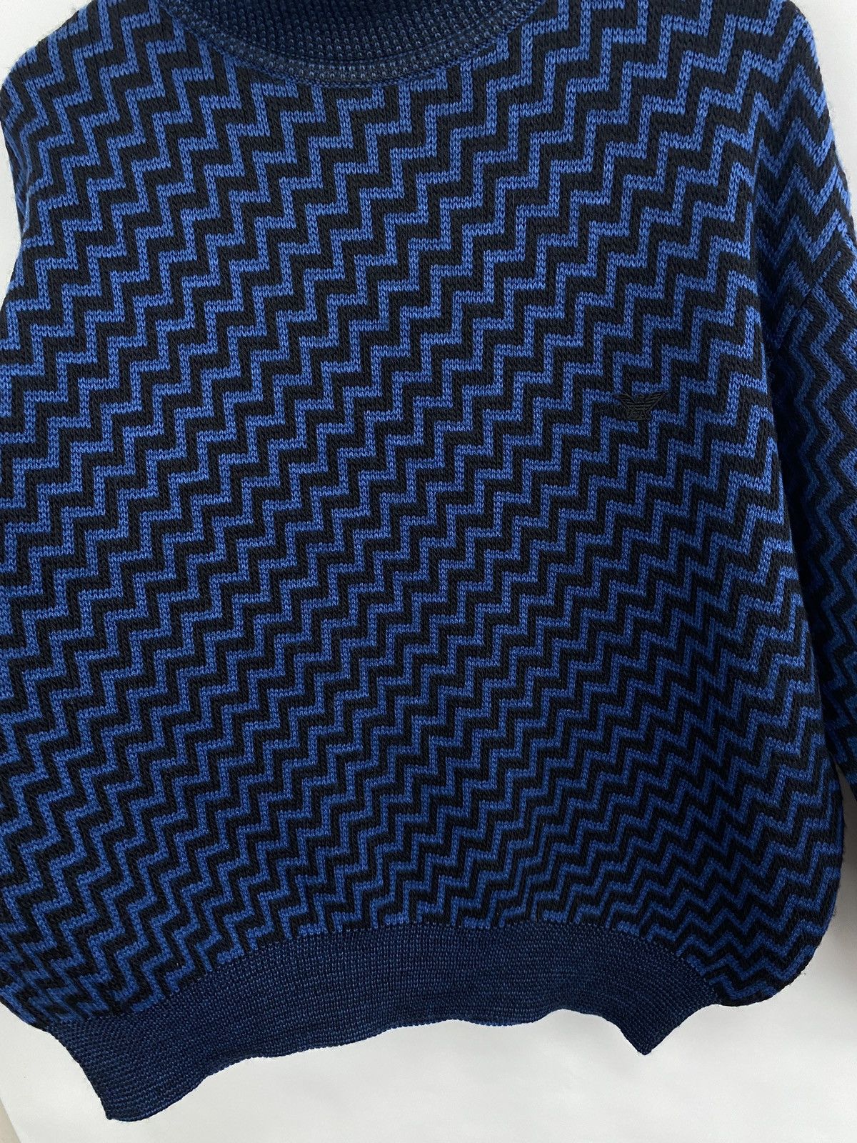 Emporio Armani 🇮🇹 Vintage 1990 Emporio Armani Wool Sweater Rare Retro Size US XL / EU 56 / 4 - 5 Thumbnail