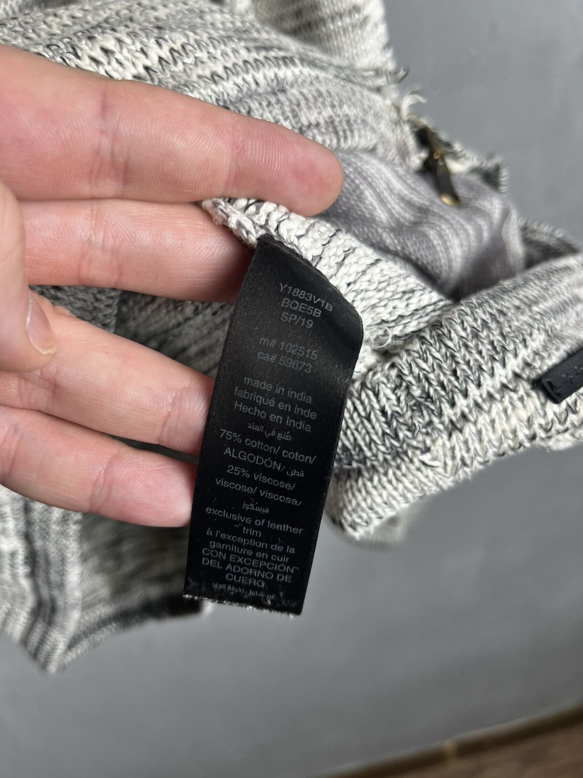 John Varvatos John varvatos zip sweater USA Size US S / EU 44-46 / 1 - 11 Thumbnail