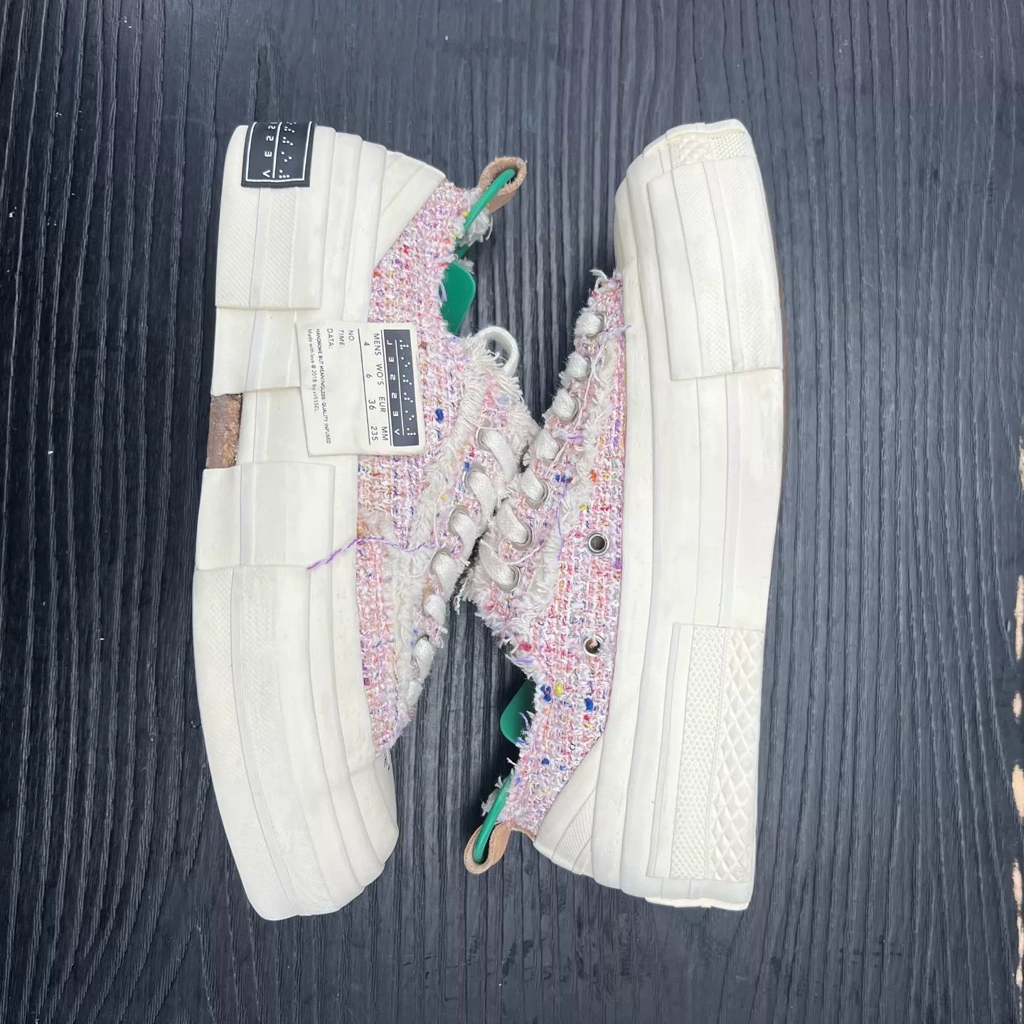 Other Vanness Wu Women's Rough Fur Pink Shoes 36 Size US 6 / IT 36 - 5 Thumbnail