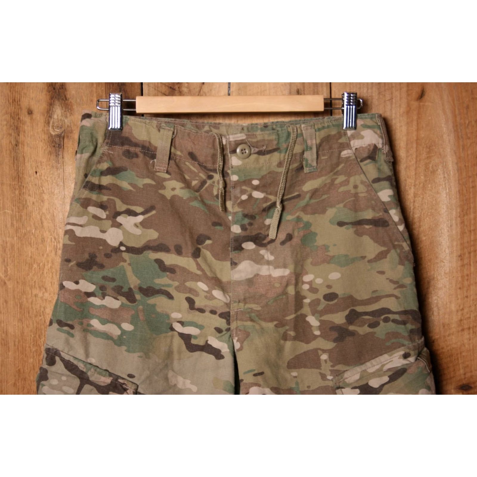 Vintage US Army OCP Multicam Insect Shield FR Cargo Military Trousers Sz. Small Reg. Regular Mens Pants Cargo Size US 29 - 2 Thumbnail