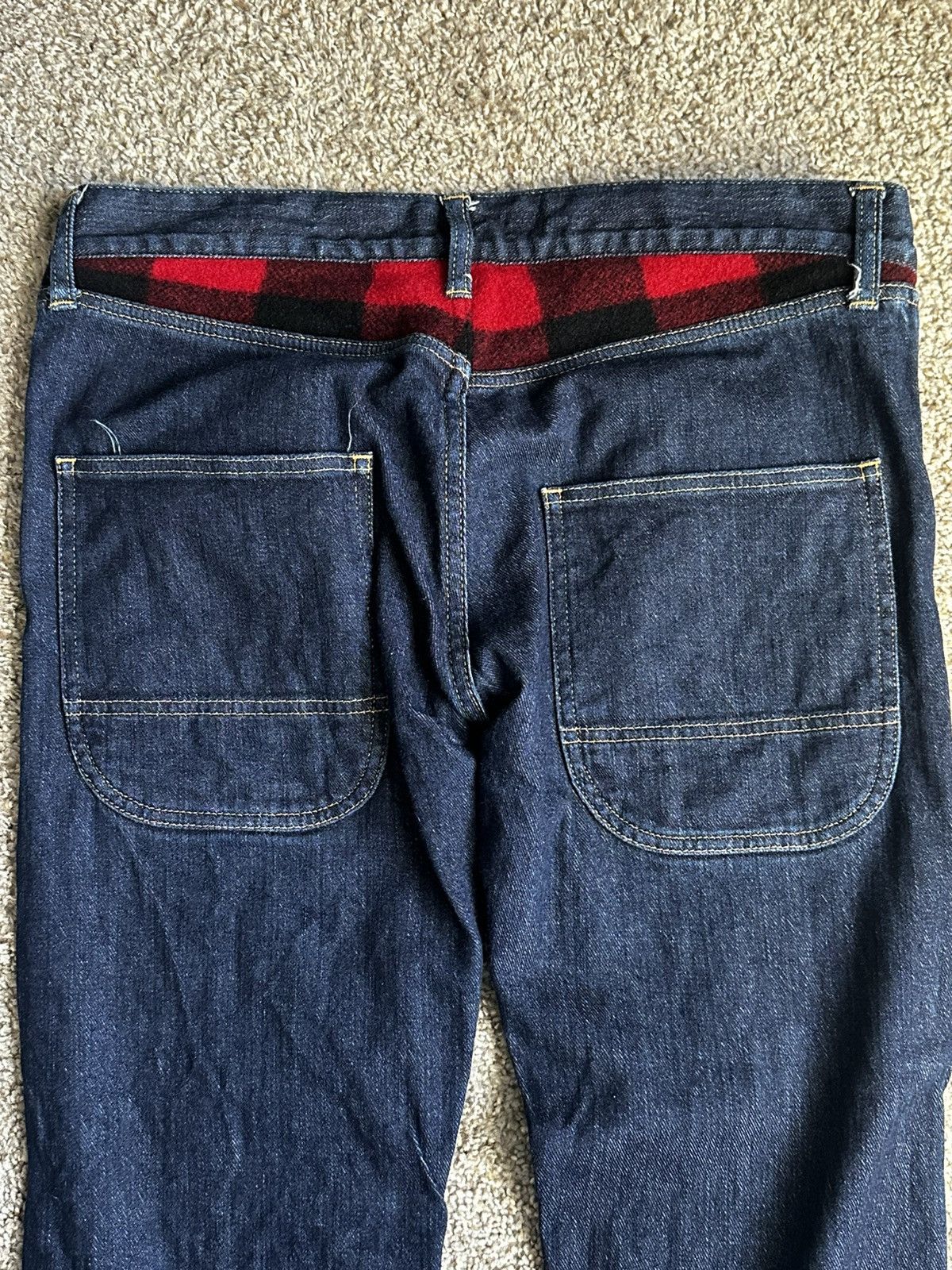 Comme des Garcons Junya Watanabe Comme Des Garçons Flannel Denim Size US 34 / EU 50 - 4 Thumbnail