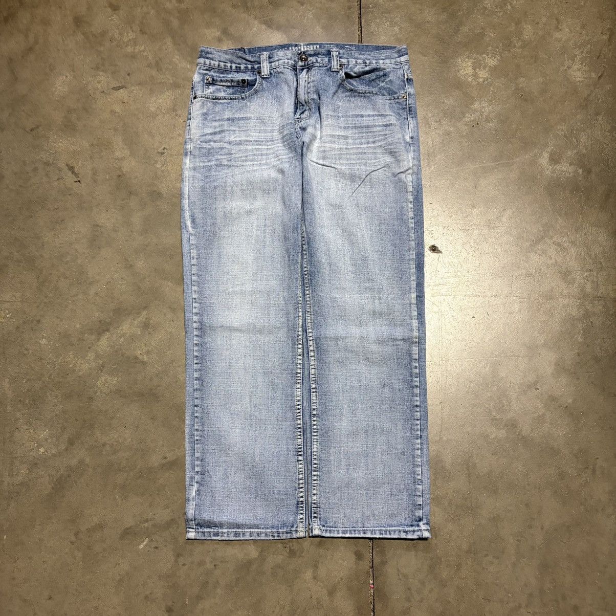 Urban Pipeline Vintage Y2K Urban Pipeline Light Wash Denim Jeans Straight Size US 34 / EU 50 - 1 Thumbnail