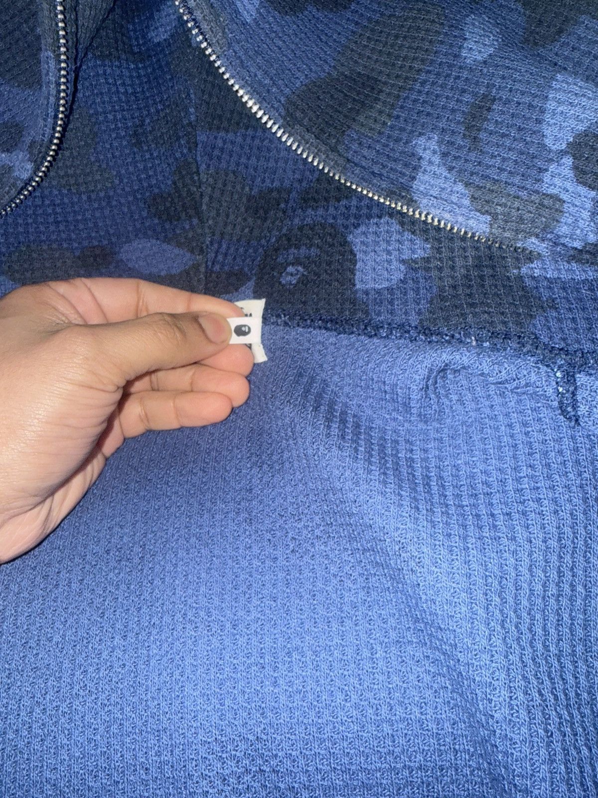 Bape Bape Color Camo Thermal full zip hoodie Size US M / EU 48-50 / 2 - 10 Thumbnail