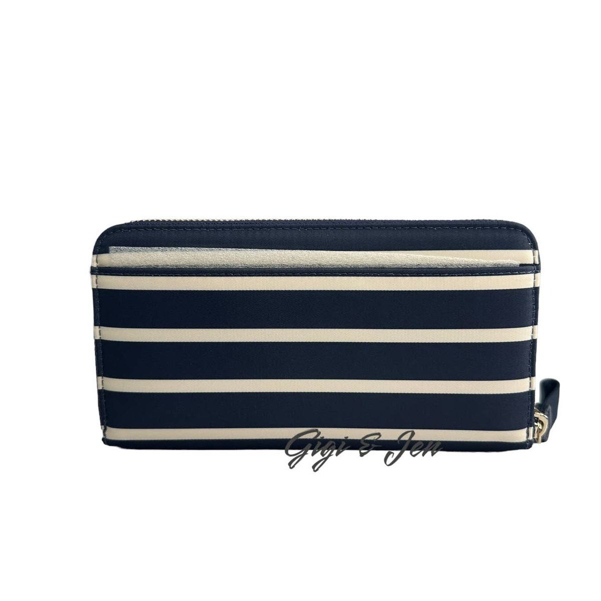 Kate Spade Kate Spade Chelsea Nylon Continental maritime Stripe Wallet Size ONE SIZE - 3 Thumbnail
