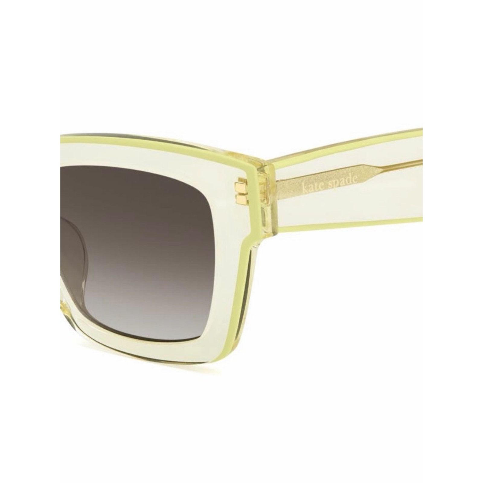 Kate Spade New Kate Spade BRYNNE/G/S 40GHA Transparent/Yellow Size ONE SIZE - 4 Thumbnail