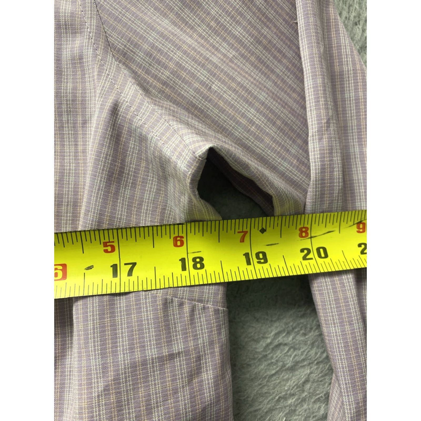 Eddie Bauer Eddie Bauer Shirt Women Purple Long Sleeve Button-Up M Small Check Clothing Womens Medium Purple Check Shirt Size M / US 6-8 / IT 42-44 - 6 Thumbnail