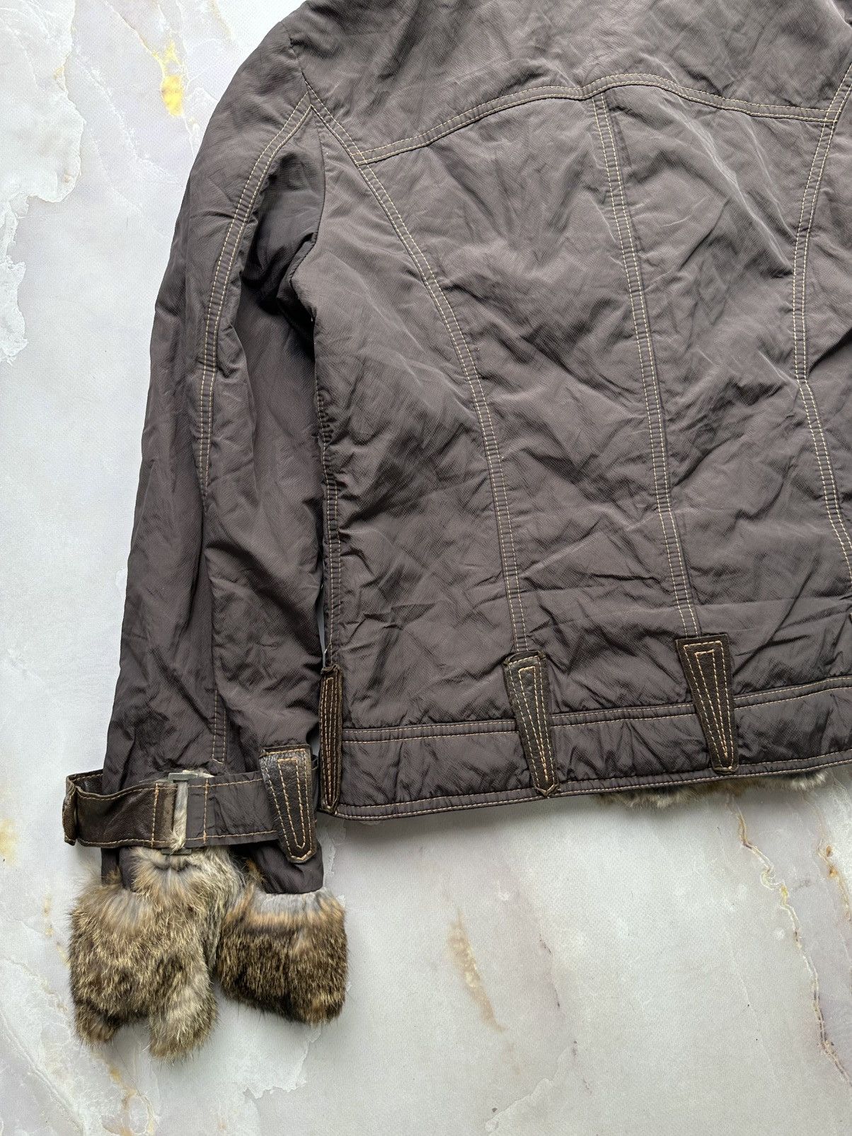 Japanese Brand Vintage Jacket With Fur Size L / US 10 / IT 46 - 12 Thumbnail