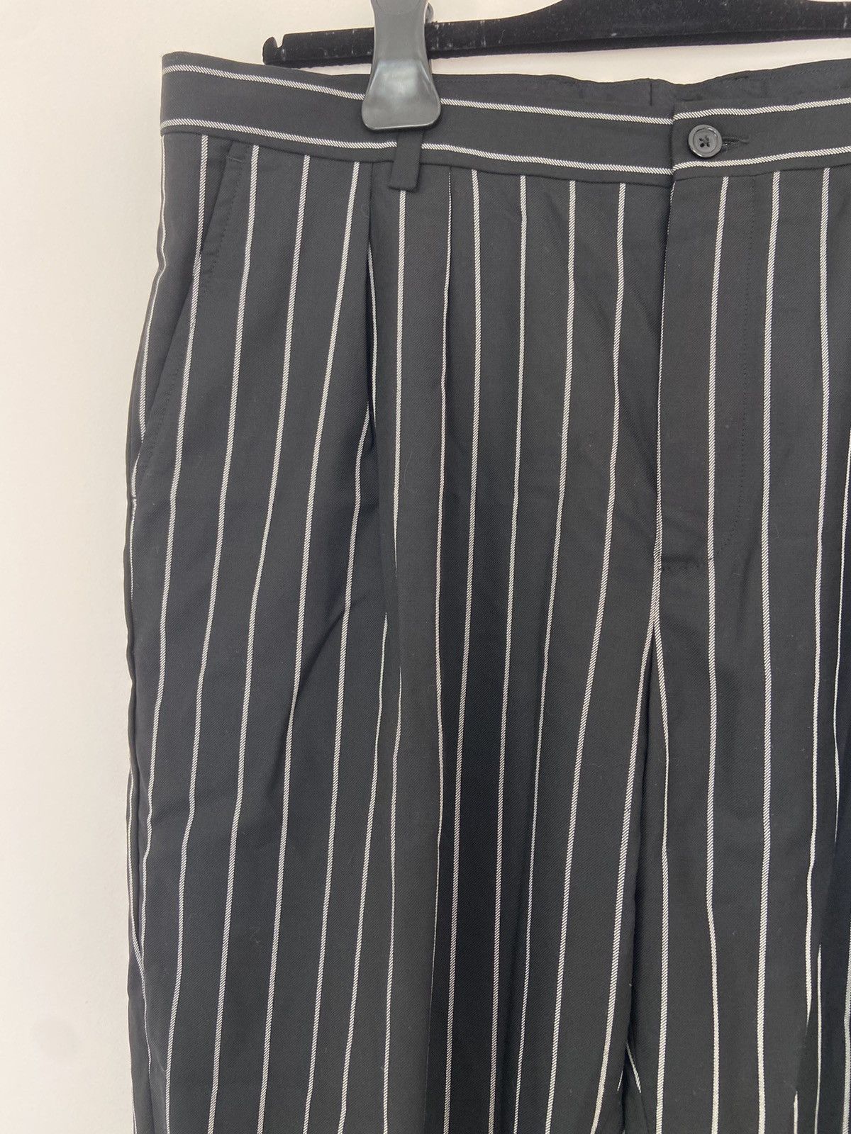Dolce & Gabbana Dolce & Gabbana Wool Pinstripe Pants Size US 39 - 2 Thumbnail