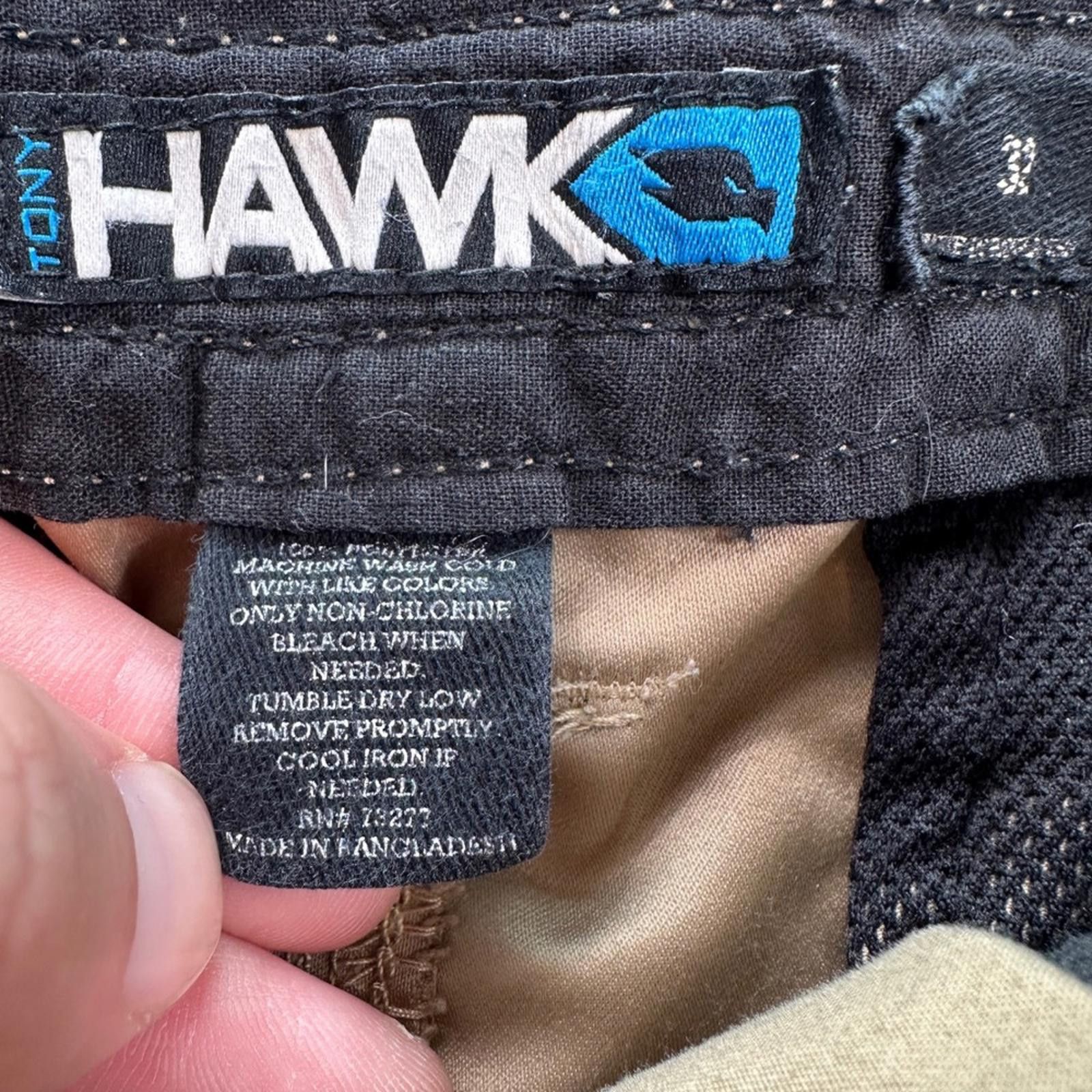 Tony Hawk Tony Hawk Mens Cargo Shorts Khaki Flat Front Size 32 Casual Size US 32 / EU 48 - 4 Thumbnail