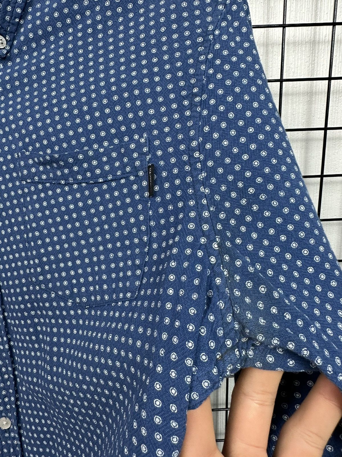 Undefeated Undefeated Button up shirt Men Blue printed Size US M / EU 48-50 / 2 - 8 Thumbnail