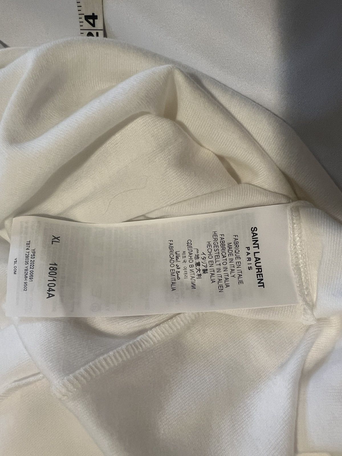 Saint Laurent Paris Saint Laurent men’s tank. XL Size US XL / EU 56 / 4 - 8 Thumbnail