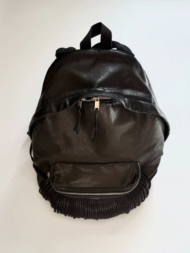 Saint Laurent Paris saint laurent fringed leather backpack-2507 Size ONE SIZE - 8 Thumbnail