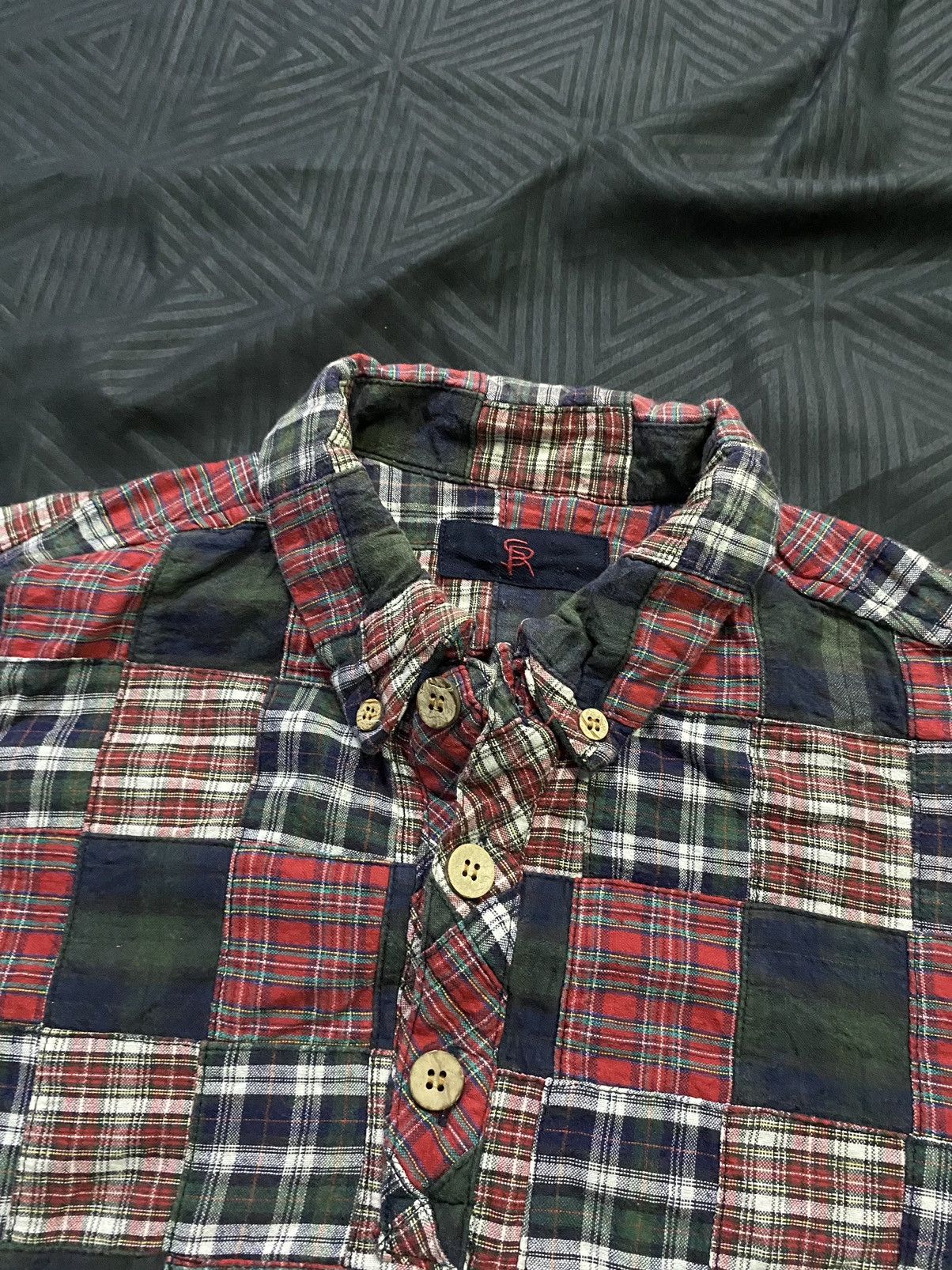 Japanese Brand Saburoku Shirt vintage patch work Size US M / EU 48-50 / 2 - 2 Thumbnail