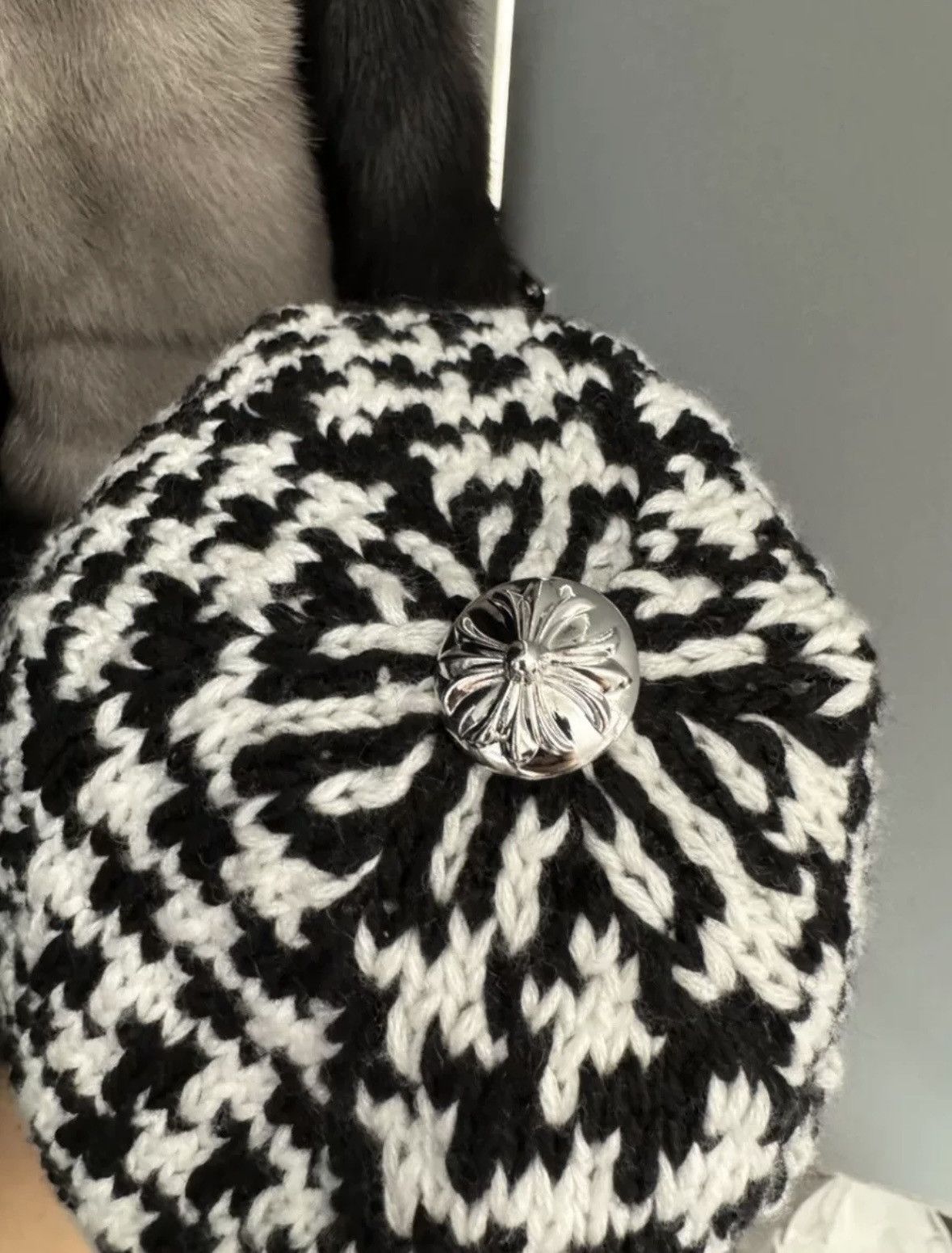 Chrome Hearts Chrome hearts thousand bird lattice cold hat Size ONE SIZE - 2 Thumbnail